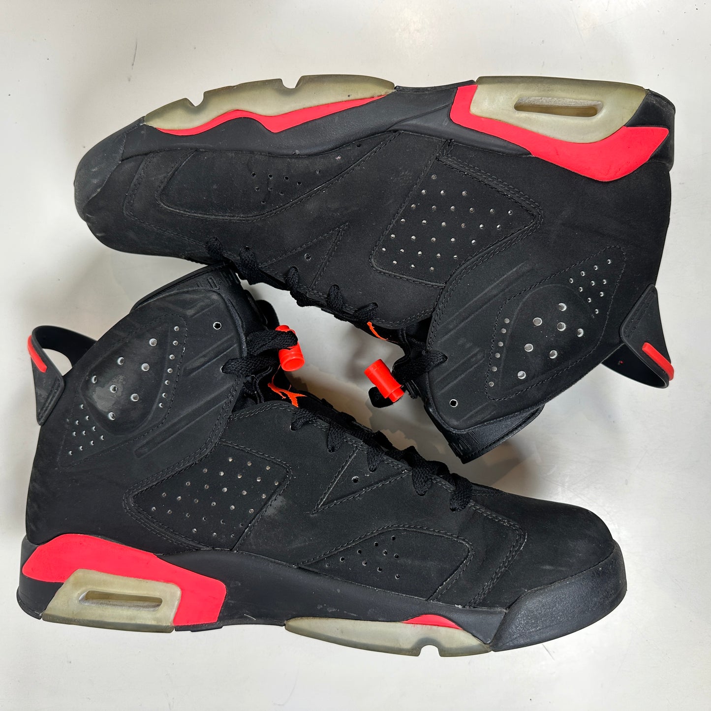 384664 023 Jordan 6 Retro Infrared Black (2014) - 12 M (Used)