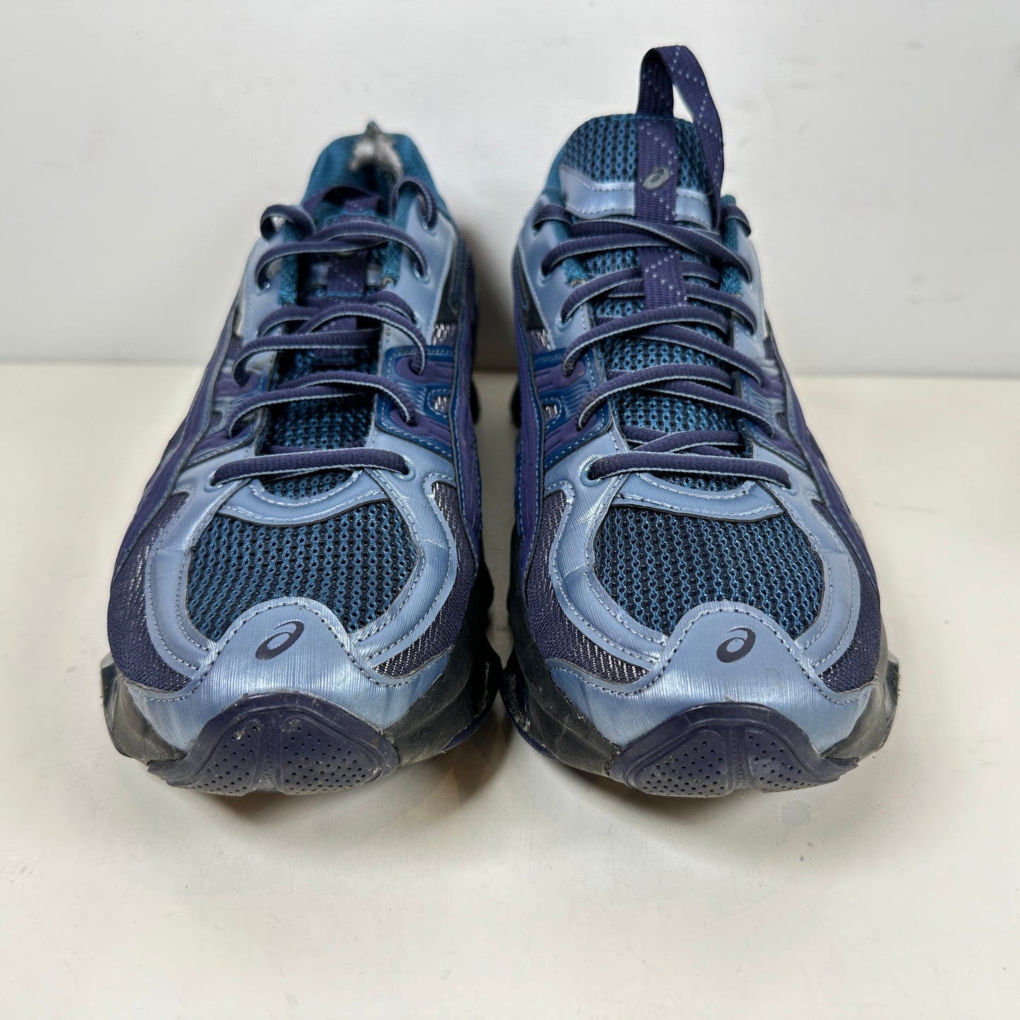 1203A403 400 ASICS US5-S Gel-Quantum Kinetic Kiko Light Indigo (Used) - 13 M (Used)