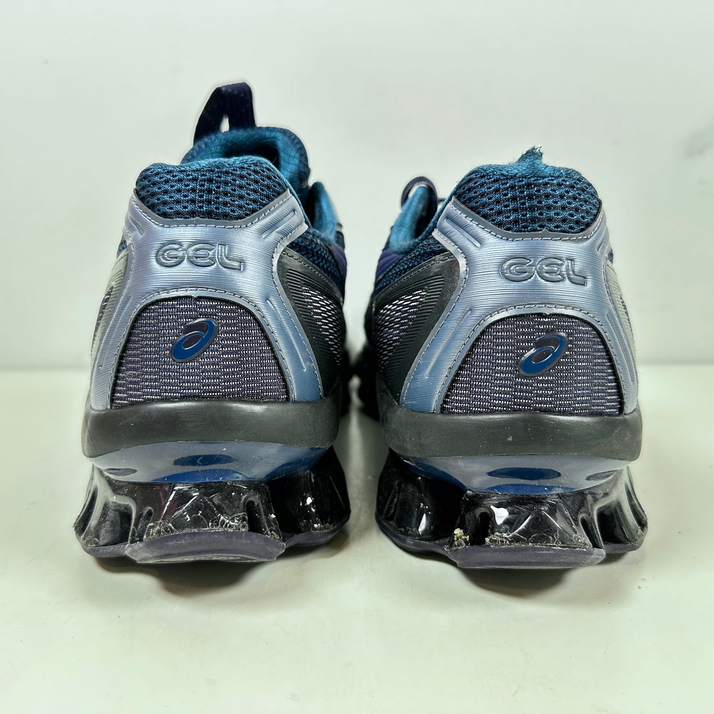 1203A403 400 ASICS US5-S Gel-Quantum Kinetic Kiko Light Indigo (Used) - 13 M (Used)