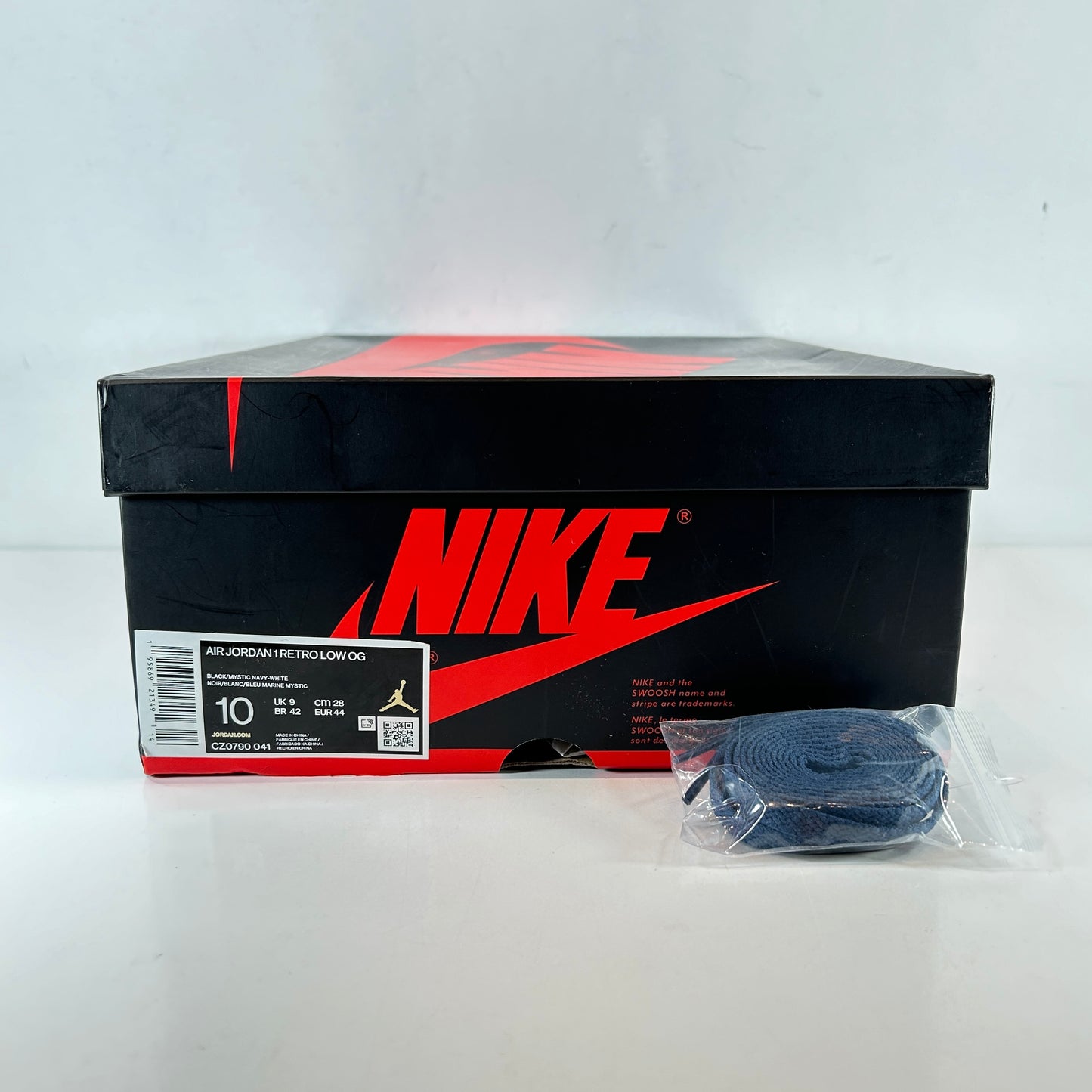 CZ0790 041 Jordan 1 Retro Low OG Azul marino místico
