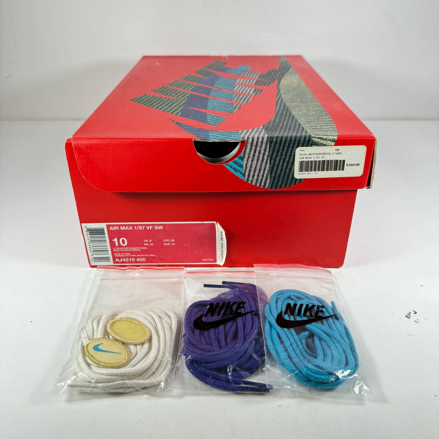 AJ4219 400 Air Max 1/97 Sean Wotherspoon [USED] - 10 M (Used)