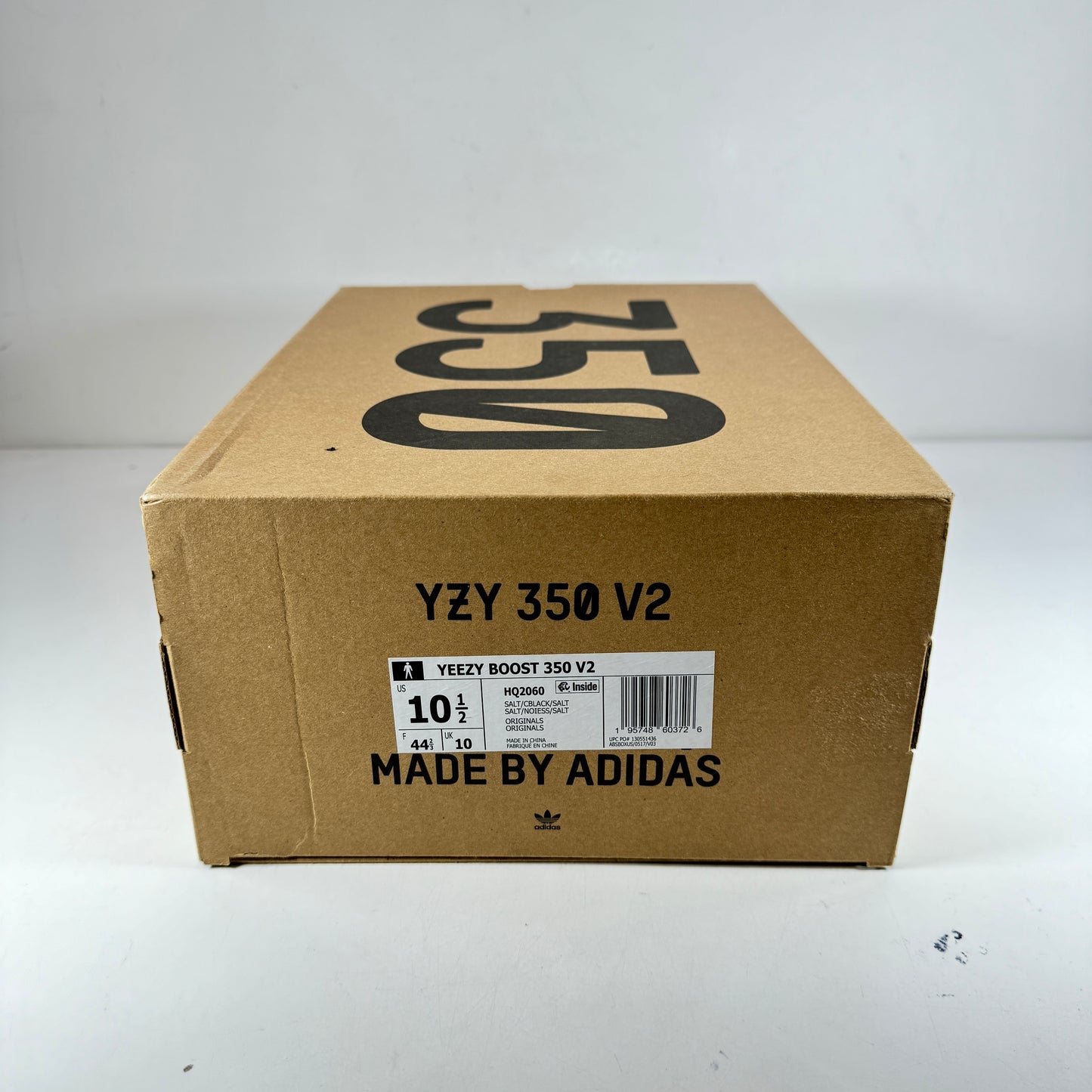 HQ2060 adidas Yeezy Boost 350 V2 Salt [USED] - 10.5 M (Used)