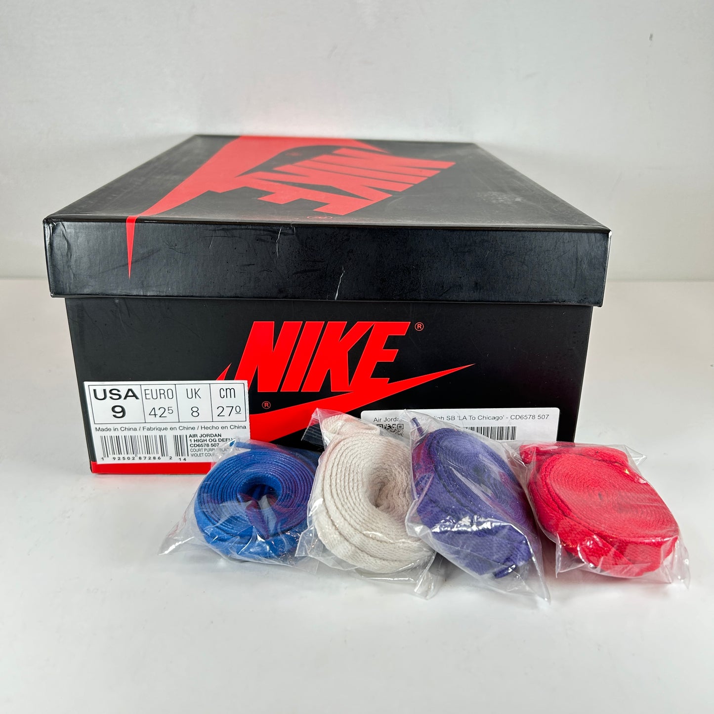 CD6578 507 Jordan 1 SB LA to CHI [USED] - 9 M (VNDS)