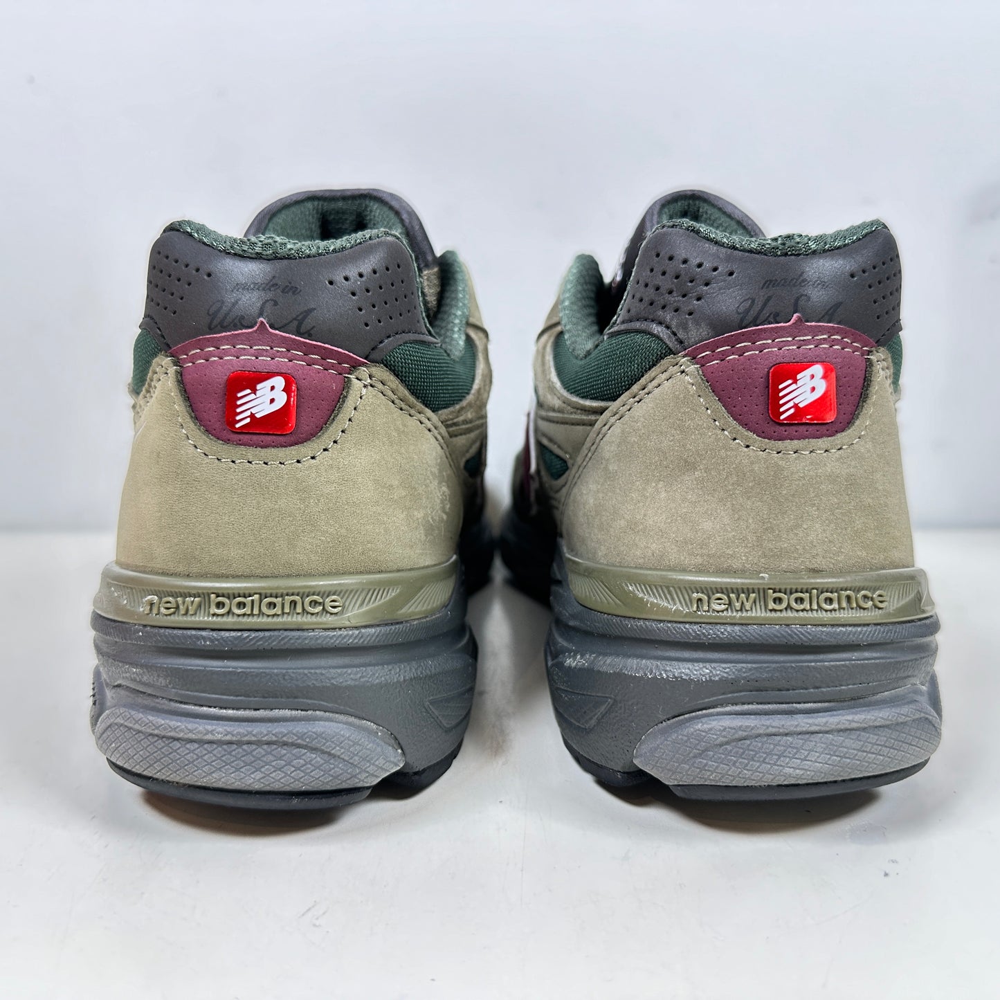 M990GP3 New Balance 990v3 MiUSA Teddy Santis Green Purple [USED] - 11 M (VNDS)