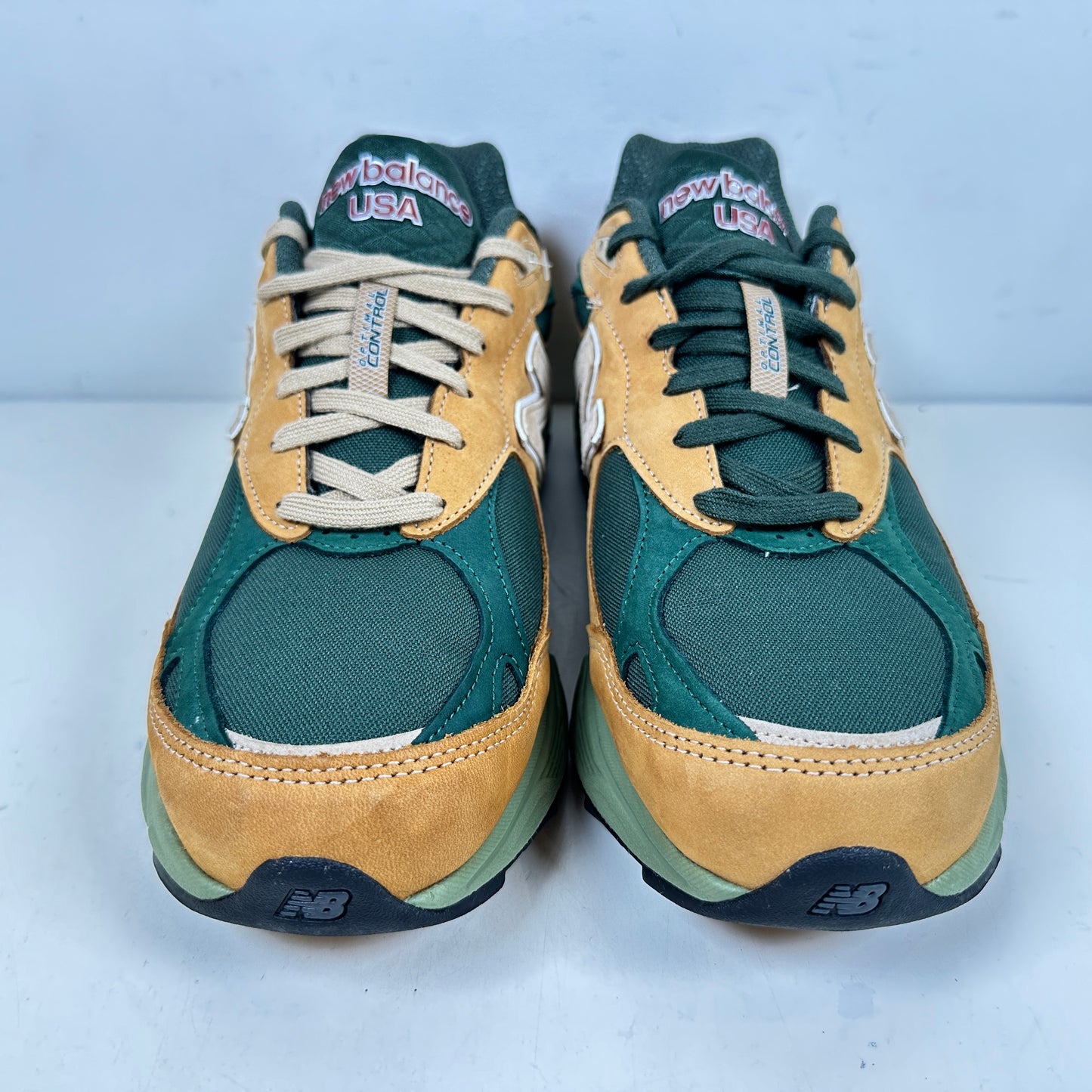 M990WG3 New Balance 990v3 MiUSA Tan Green [USED] - 11 M (VNDS)