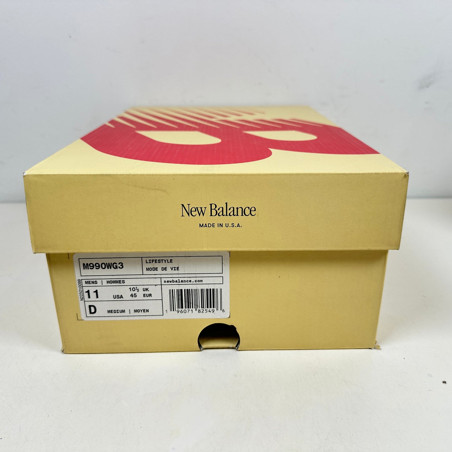 M990WG3 New Balance 990v3 MiUSA Tan Green [USED] - 11 M (VNDS)