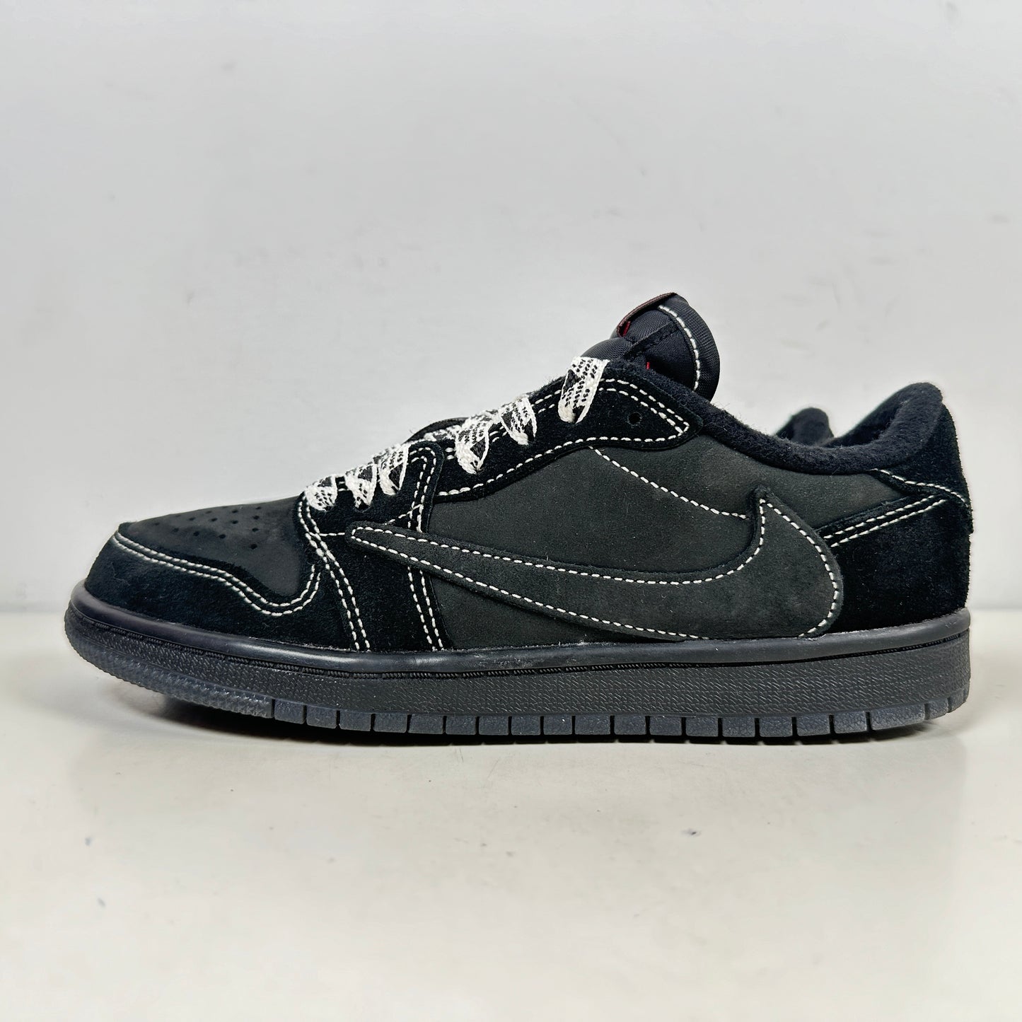 DO5442 001 Jordan 1 Retro Low OG SP Travis Scott Black Phantom (PS) [USED] - 3 Y (Used)
