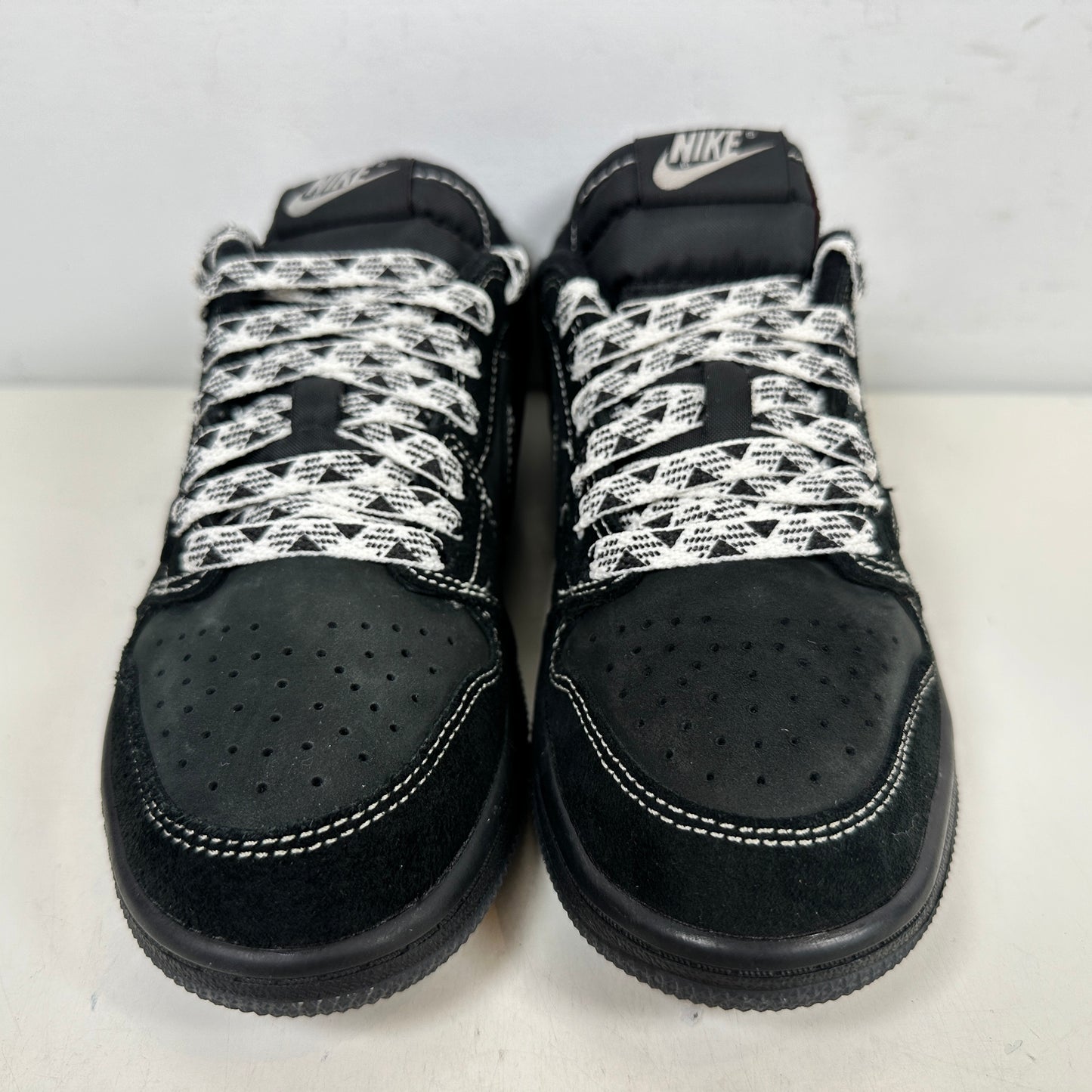 DO5442 001 Jordan 1 Retro Low OG SP Travis Scott Black Phantom (PS) [USED] - 3 Y (Used)