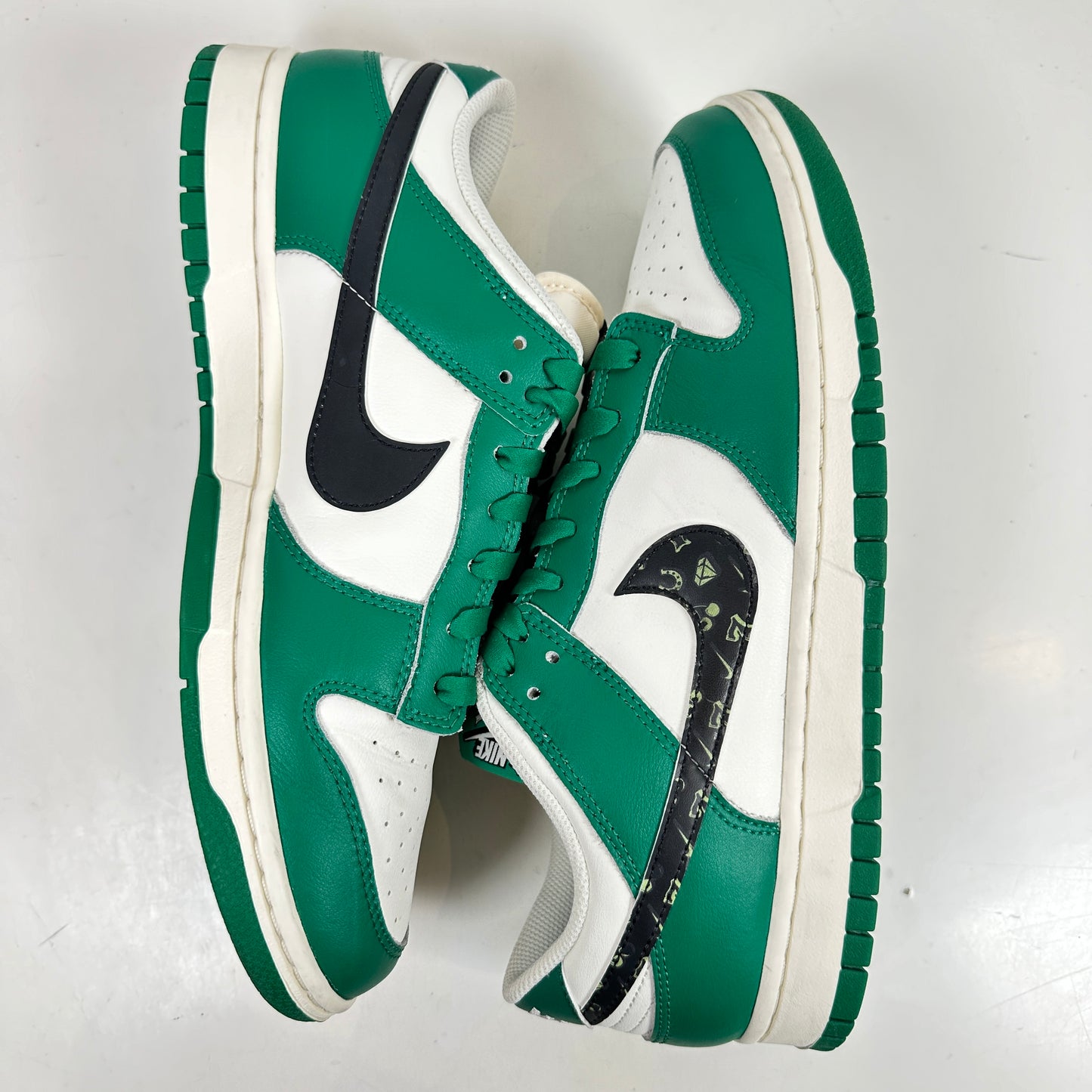 DR9654 100 Nike Dunk Low SE Lottery Pack Malachite Green [USED] - 11.5 M (Used)