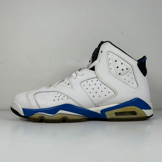 384665 107 Jordan 6 Retro Sport Blue 2014 (GS) [USED] - 6.5 Y (Used)