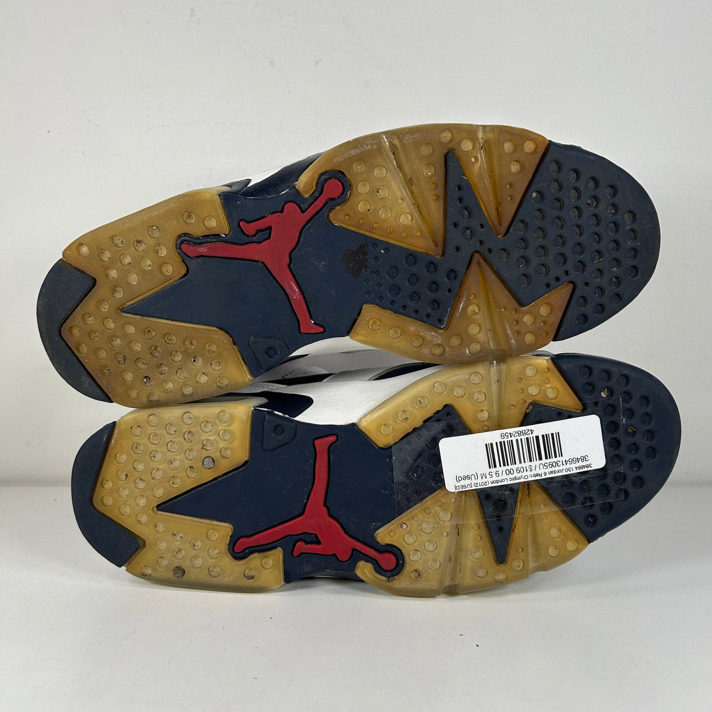 384664 130 Jordan 6 Retro Olympic London (2012) [USED] - 9.5 M (Used)