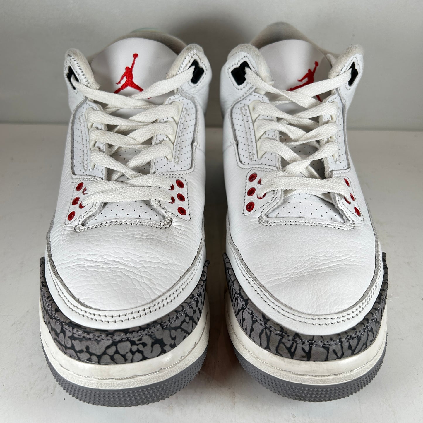 DM0967 100 Jordan 3 Retro White Cement Reimagined (GS) [USED] - 7 Y (Used2)