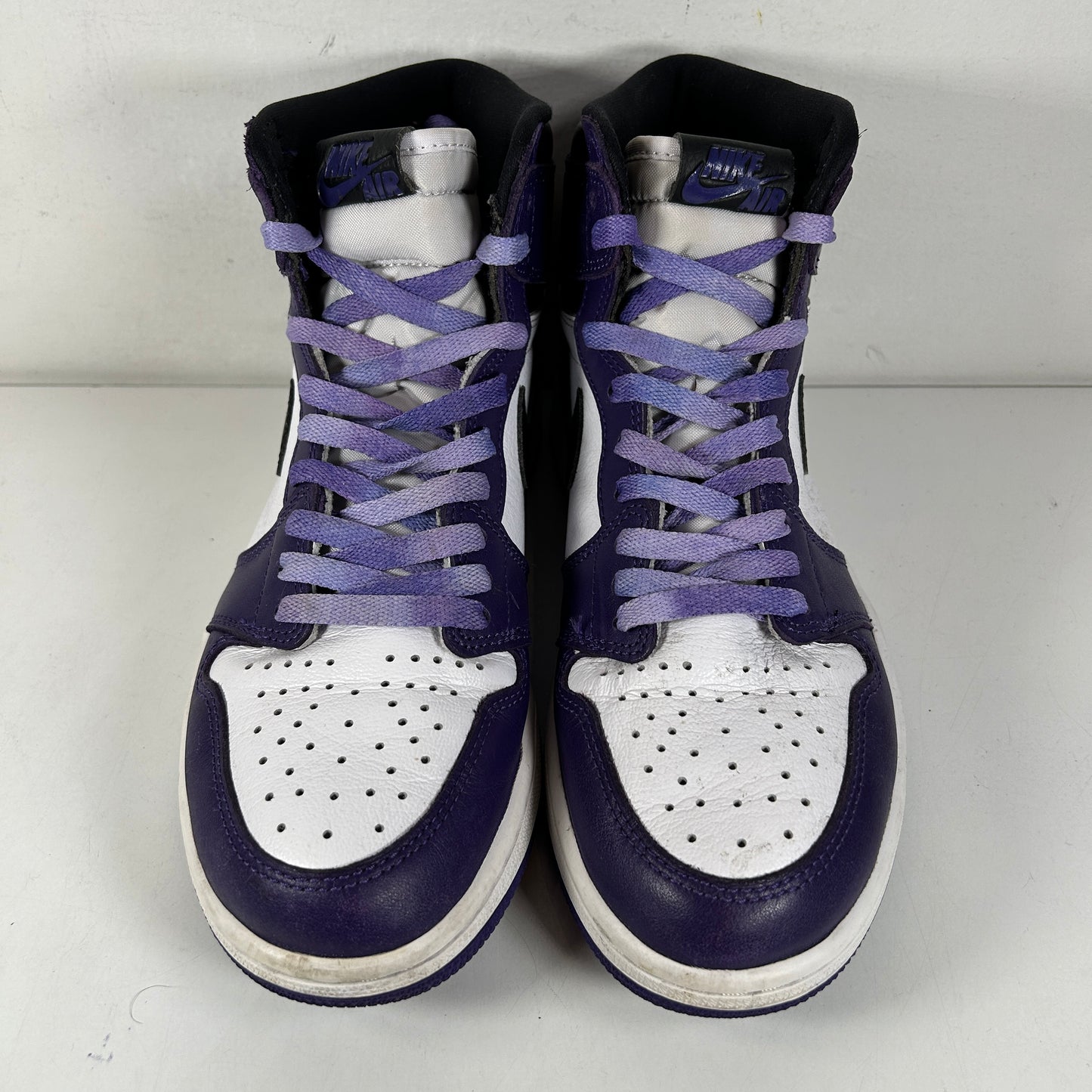 555088 500 Jordan 1 Court Purple [USED] - 8.5 M (Used)