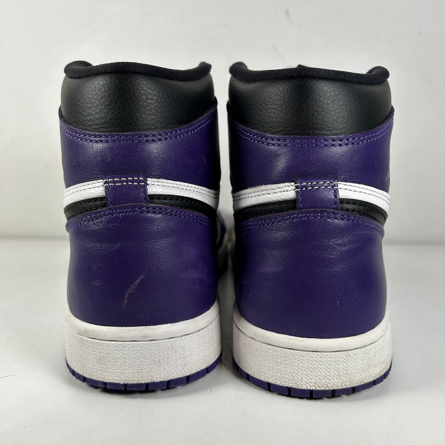 555088 500 Jordan 1 Court Purple [USED] - 8.5 M (Used)