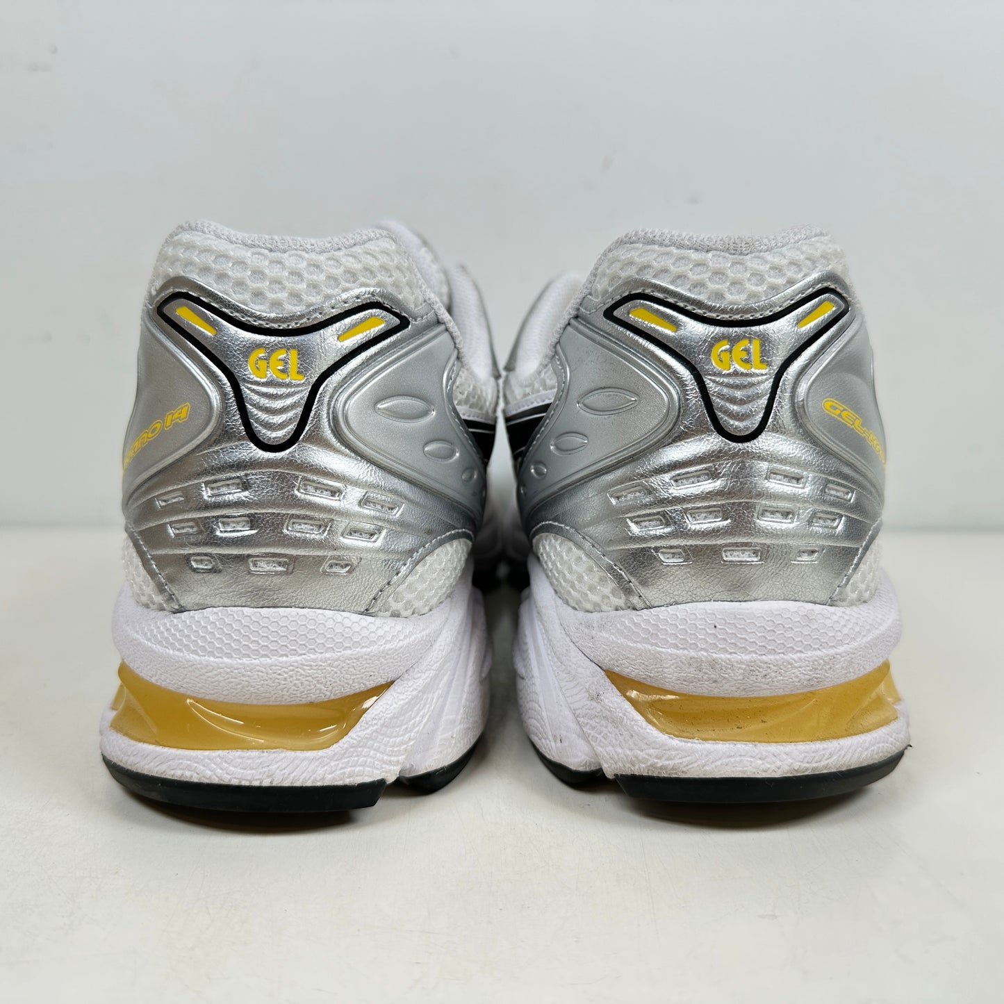 1203A537 101 ASICS GEL-Kayano 14 Tai Chi Yellow [USED] - 9 M (Used)