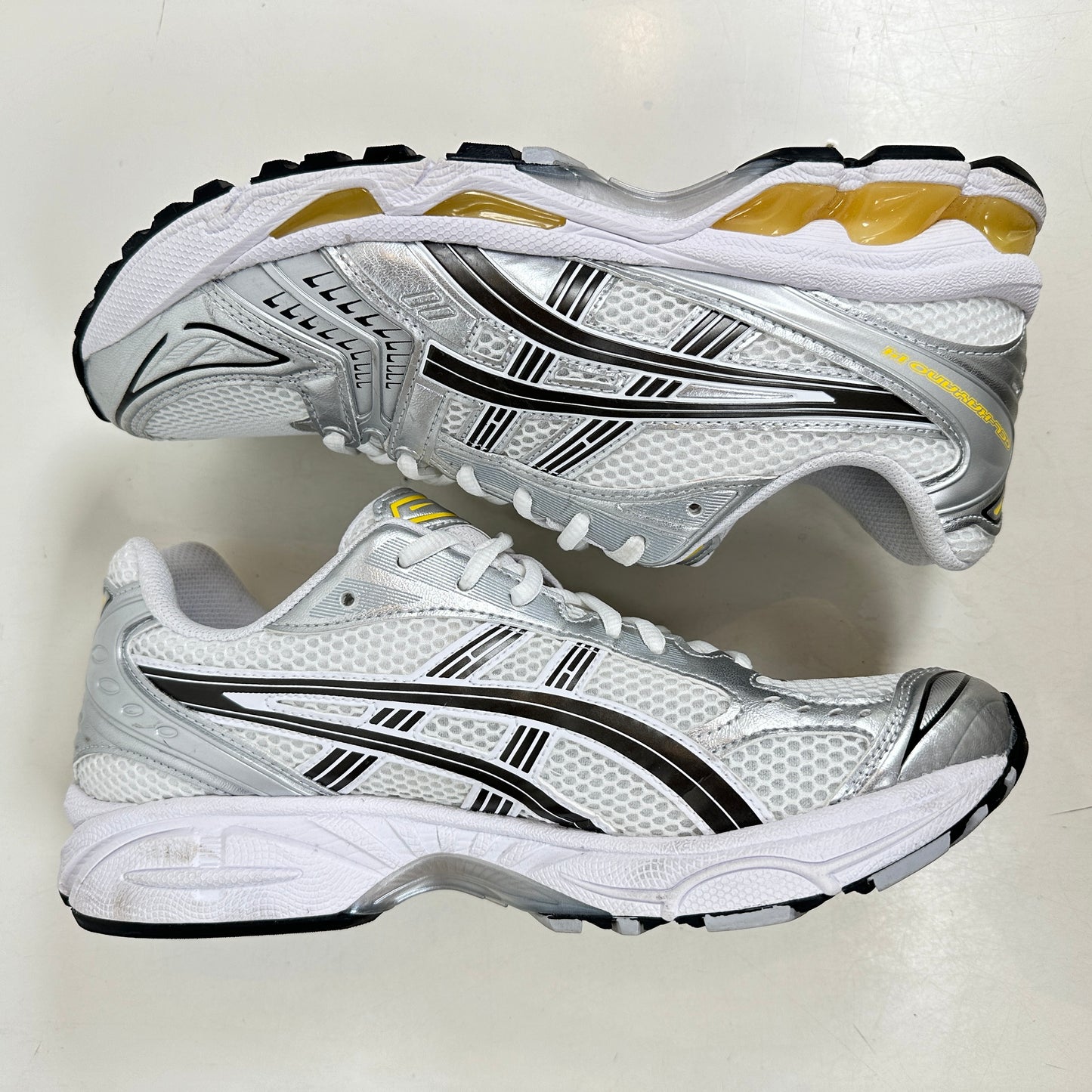 1203A537 101 ASICS GEL-Kayano 14 Tai Chi Yellow [USED] - 9 M (Used)