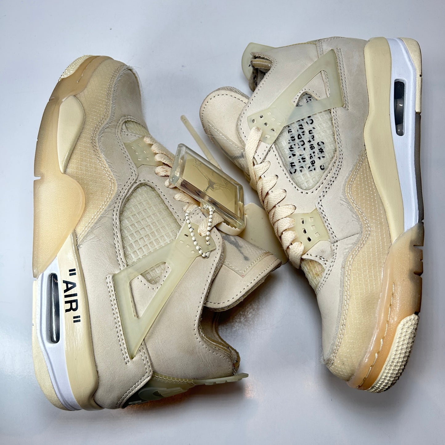 CV9388 100 Jordan 4 Off-White Sail [USED] - 7 W (Used)