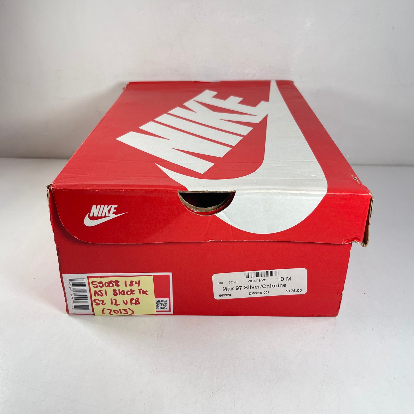 555088 184 Jordan 1 Retro Black Toe (2013) [USED] - 12 M (Used) (Replace Box)