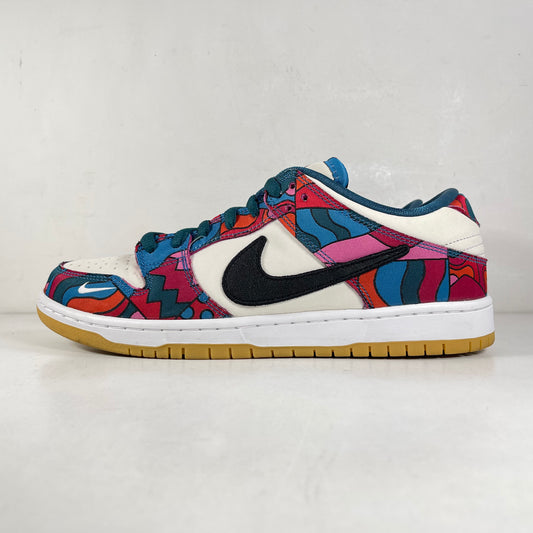 DH7695 600 Nike SB Dunk Low Pro Parra Abstract Art (2021) [USED] - 10.5 M (Used)