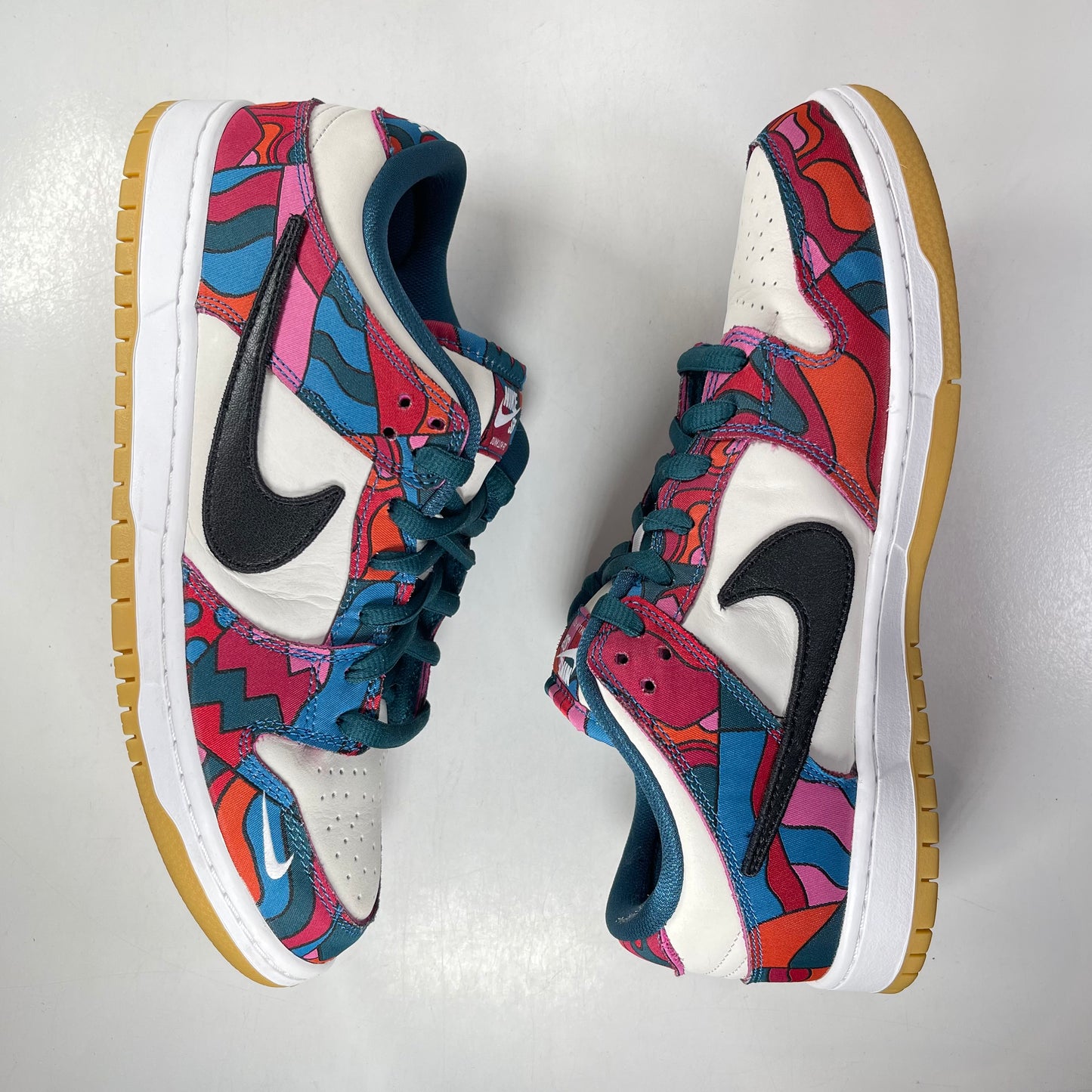 DH7695 600 Nike SB Dunk Low Pro Parra Abstract Art (2021) [USED] - 10.5 M (Used)