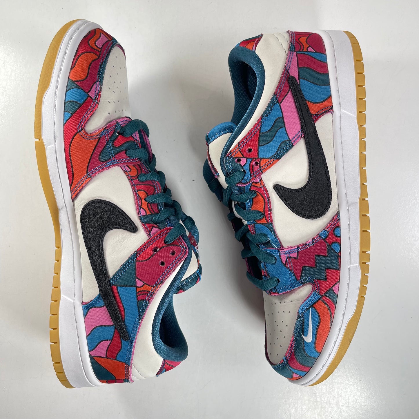 DH7695 600 Nike SB Dunk Low Pro Parra Abstract Art (2021) [USED] - 10.5 M (Used)