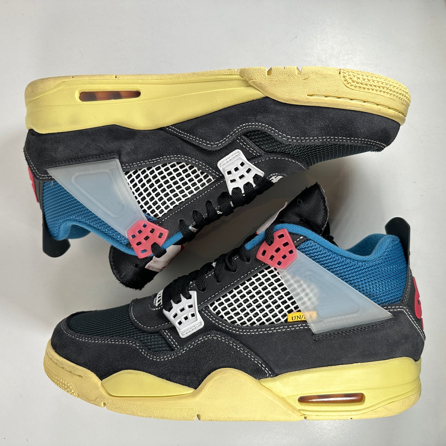 DC9533 001 Jordan 4 Retro Union Off Noir [USED] - 11 M (Used)