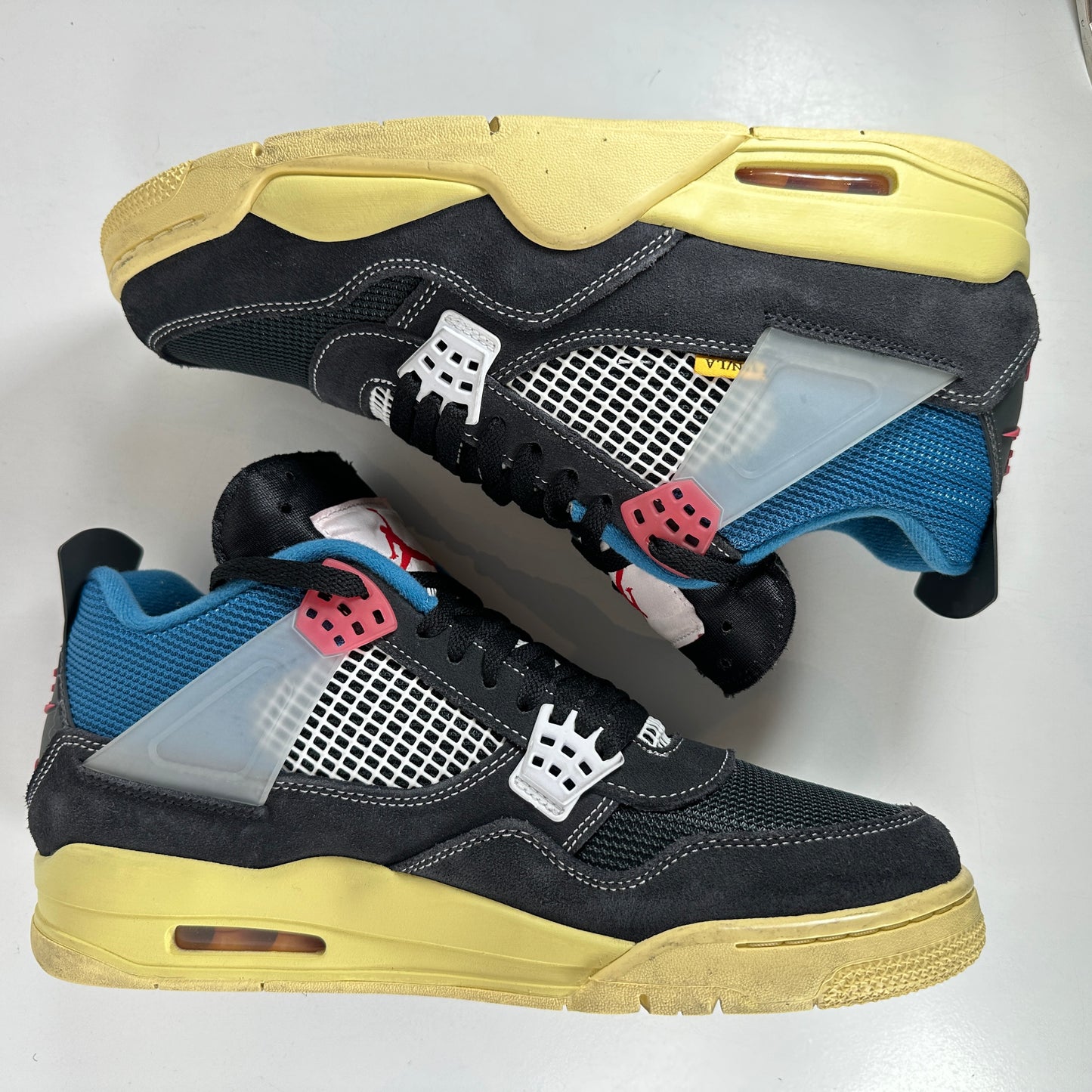 DC9533 001 Jordan 4 Retro Union Off Noir [USED] - 11 M (Used)
