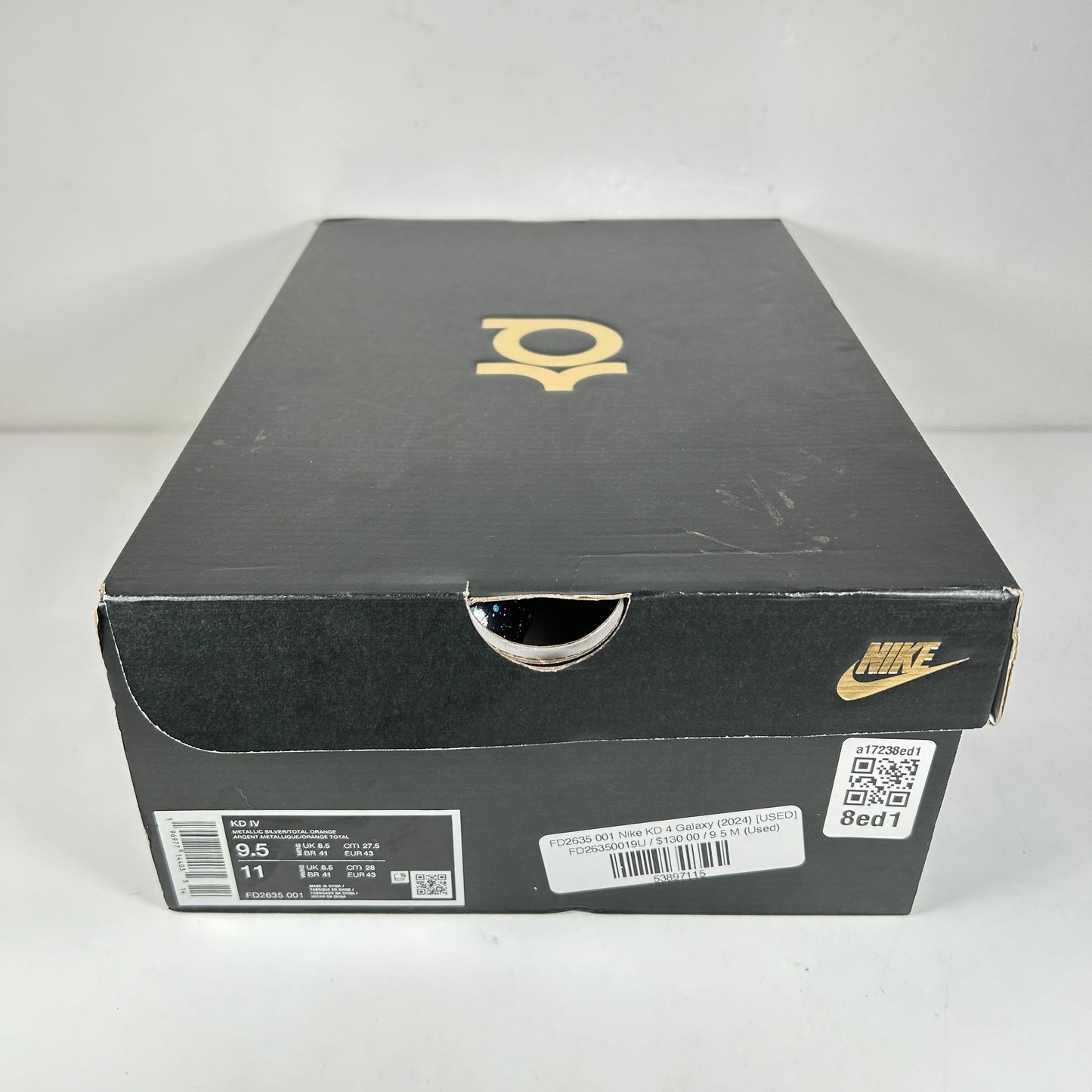 FD2635 001 Nike KD 4 Galaxy (2024) [USED] - 9.5 M (Used)