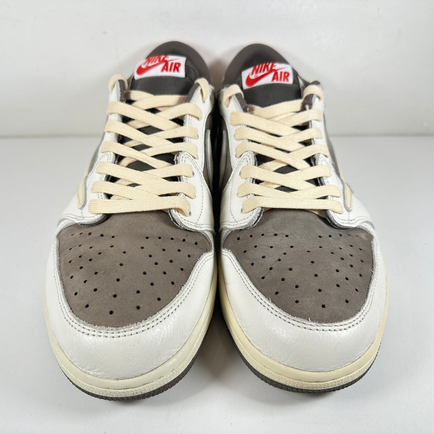 DM7866 162 Jordan 1 Retro Low OG SP Travis Scott Reverse Mocha [USED] - 13 M (Used)