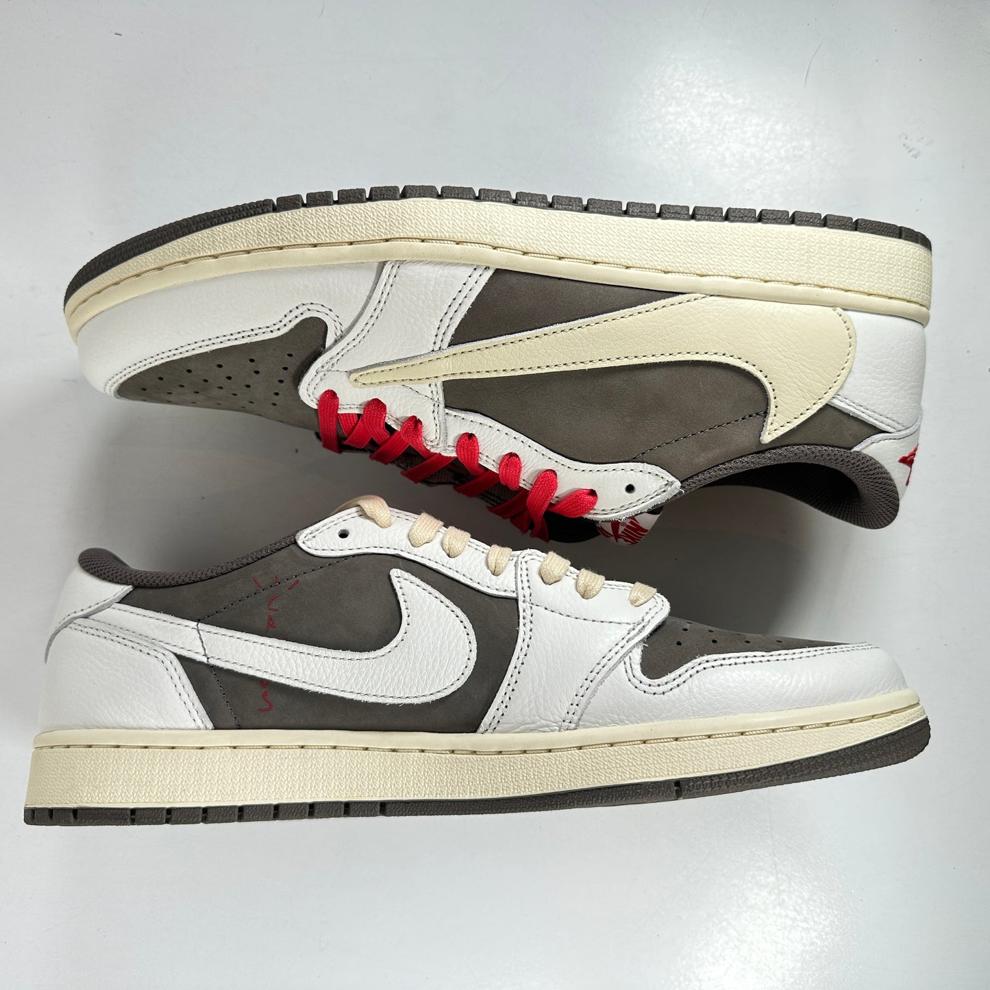 DM7866 162 Jordan 1 Retro Low OG SP Travis Scott Reverse Mocha [USED] - 11.5 (VNDS) (No Box)