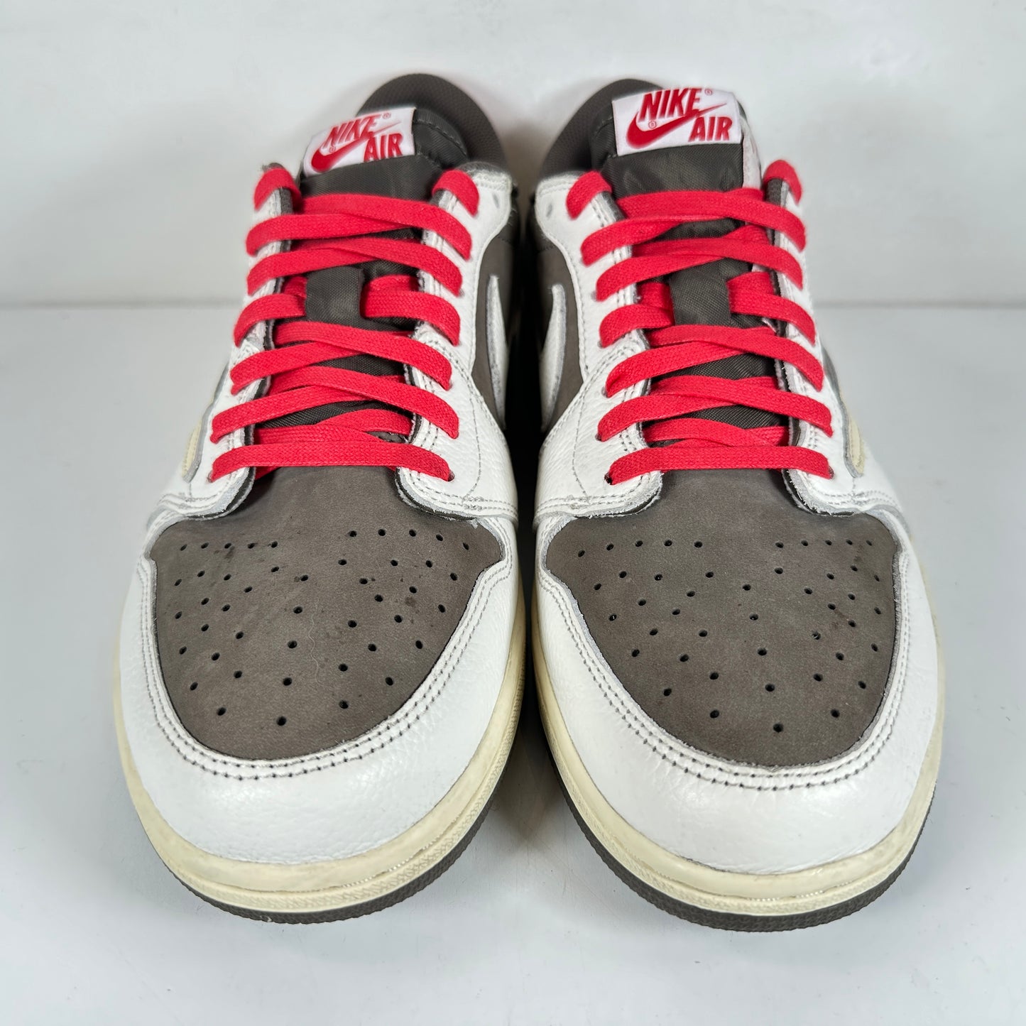 DM7866 162 Jordan 1 Retro Low OG SP Travis Scott Reverse Mocha [USED] - 11.5 M (Used) (No Box)