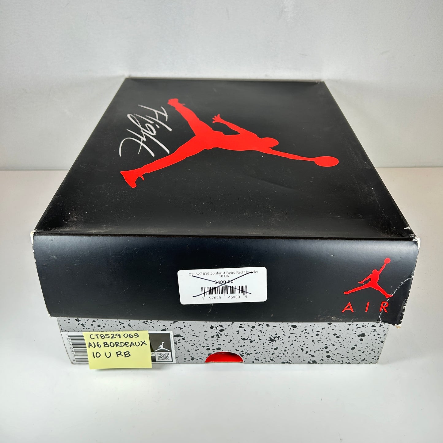 CT8529 063 Jordan 6 Retro Bordeaux [USED] - 10 M (Used) (Replace Box)