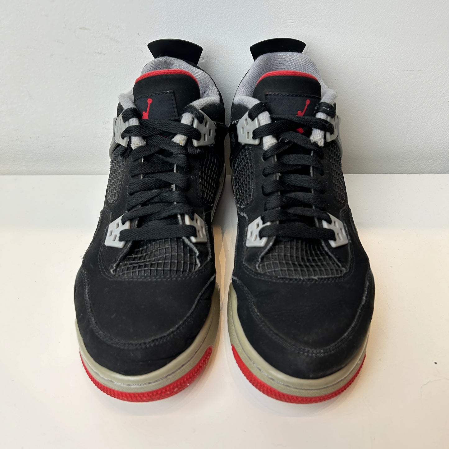 408452 060 Jordan 4 Retro Bred (2019) (GS) [USED] - 7 Y (Used) (No Box)