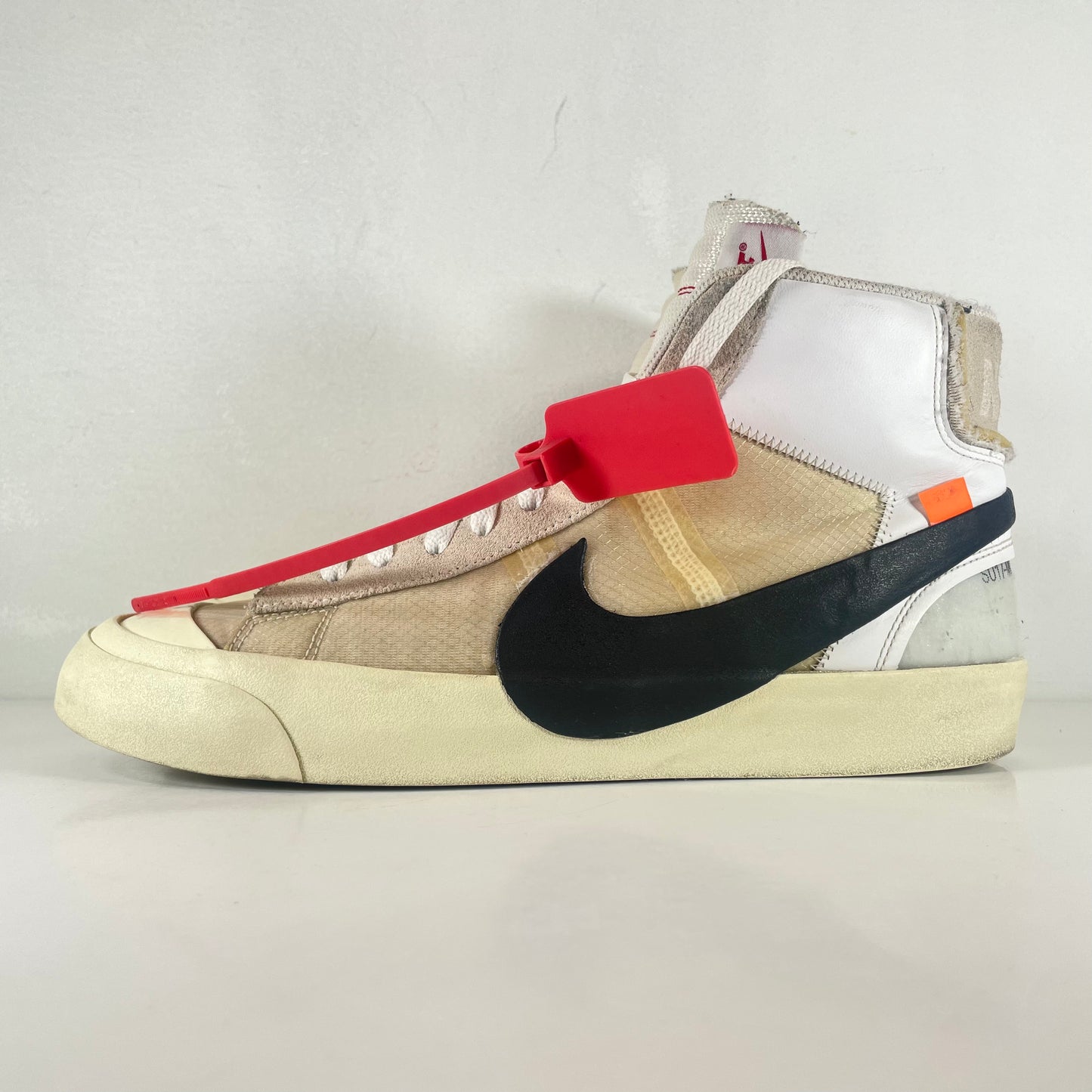 AA3832 100 Nike Blazer Mid Off-White [USED] - 10 M (Used) (No Box)