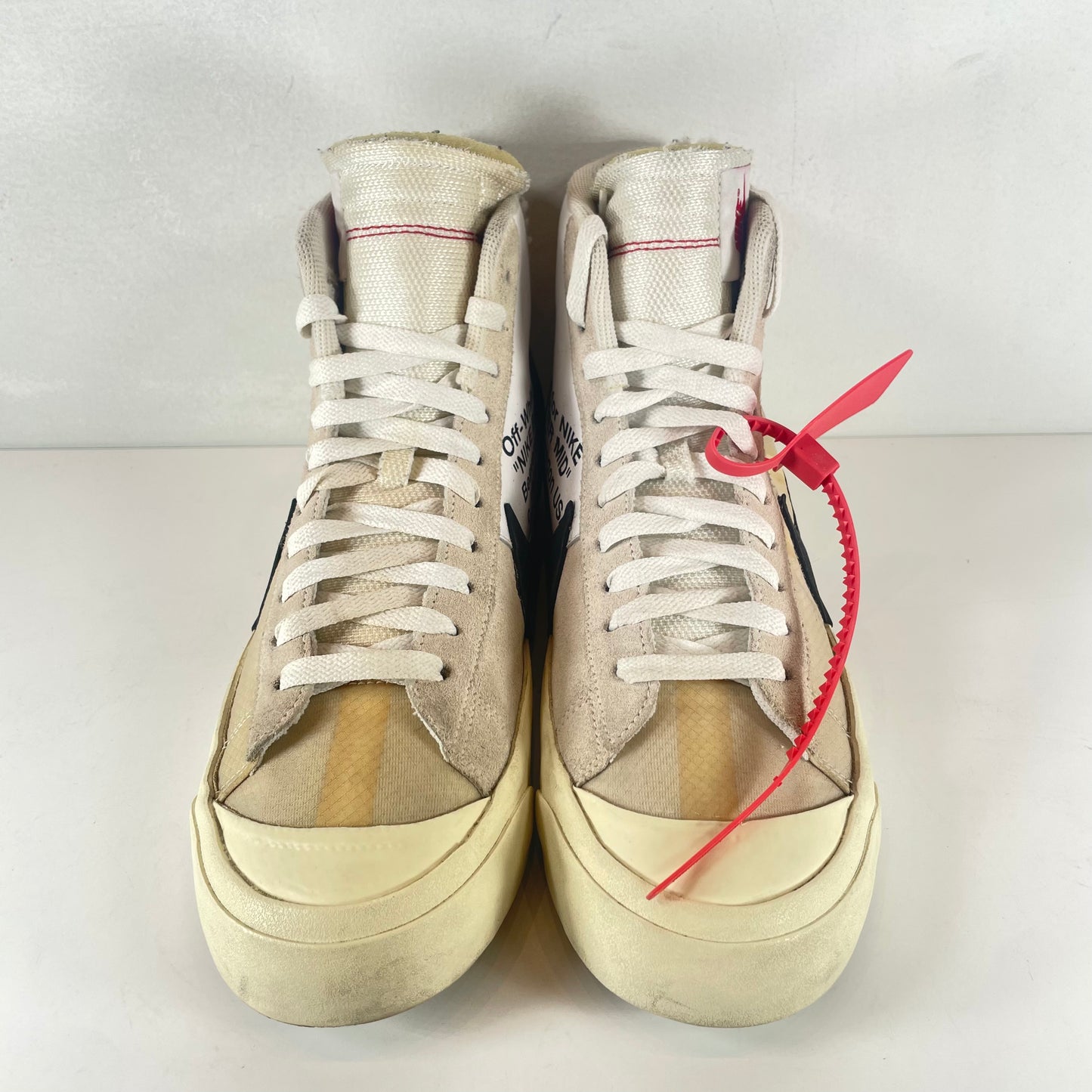 AA3832 100 Nike Blazer Mid Off-White [USED] - 10 M (Used) (No Box)