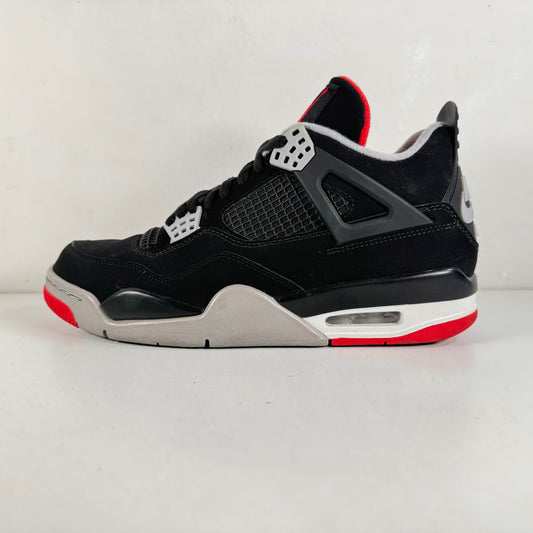 308497 060 Jordan 4 Bred (2019) [USED] - 9.5 M (Used) (No Box)