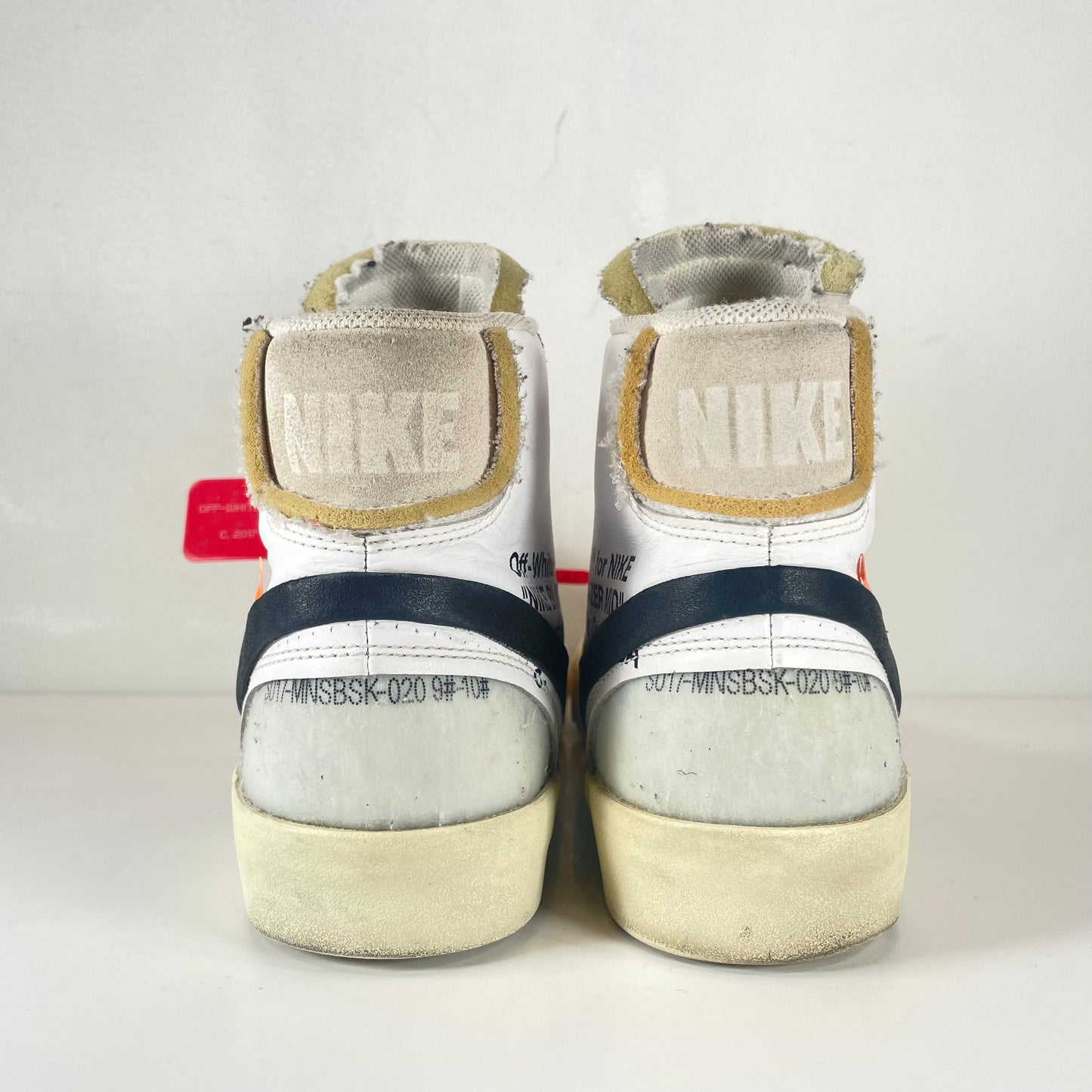 AA3832 100 Nike Blazer Mid Off-White [USED] - 10 M (Used) (No Box)