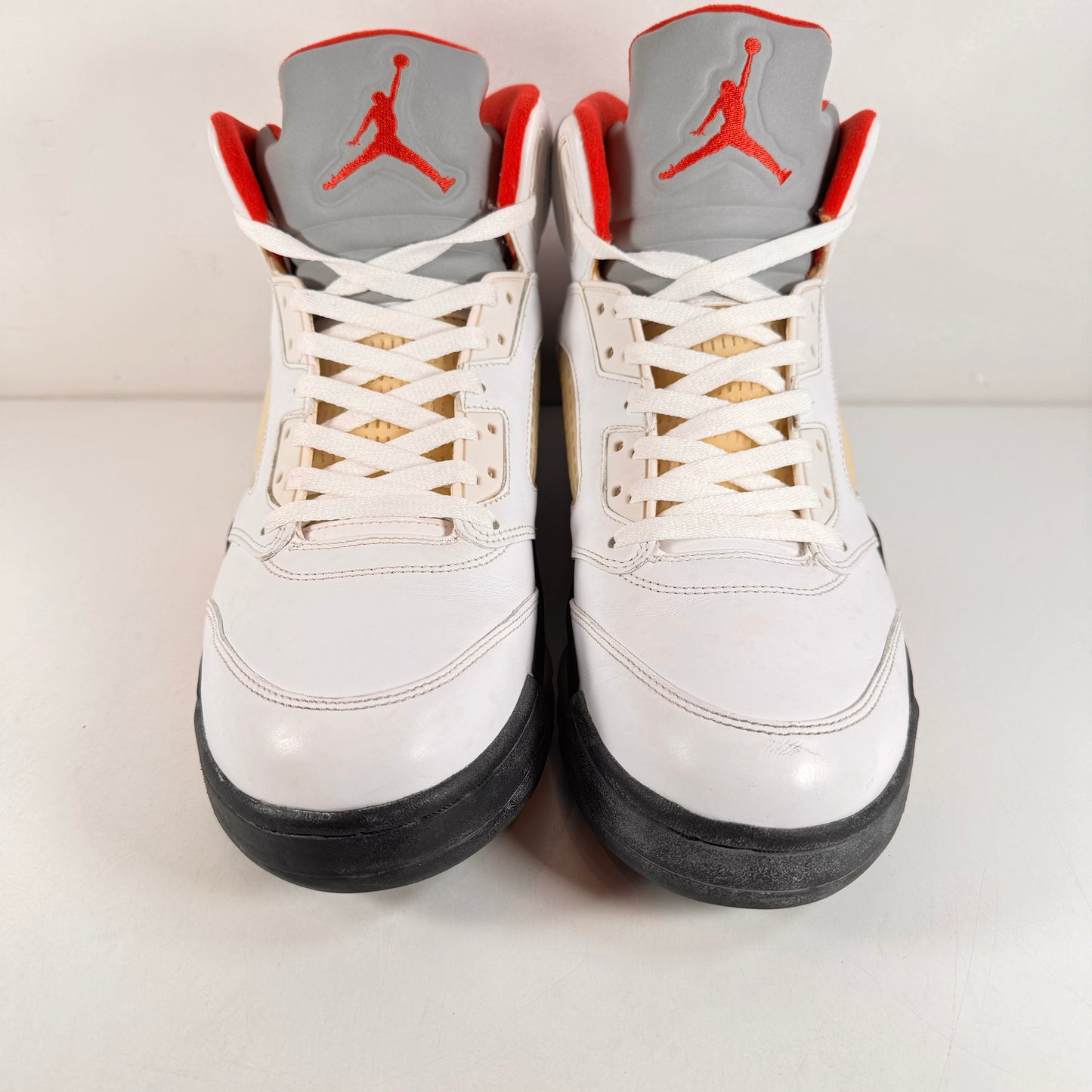 136027 100 Jordan 5 Retro Fire Red (2013) [USED] - 12 (Used) (Replace Box)