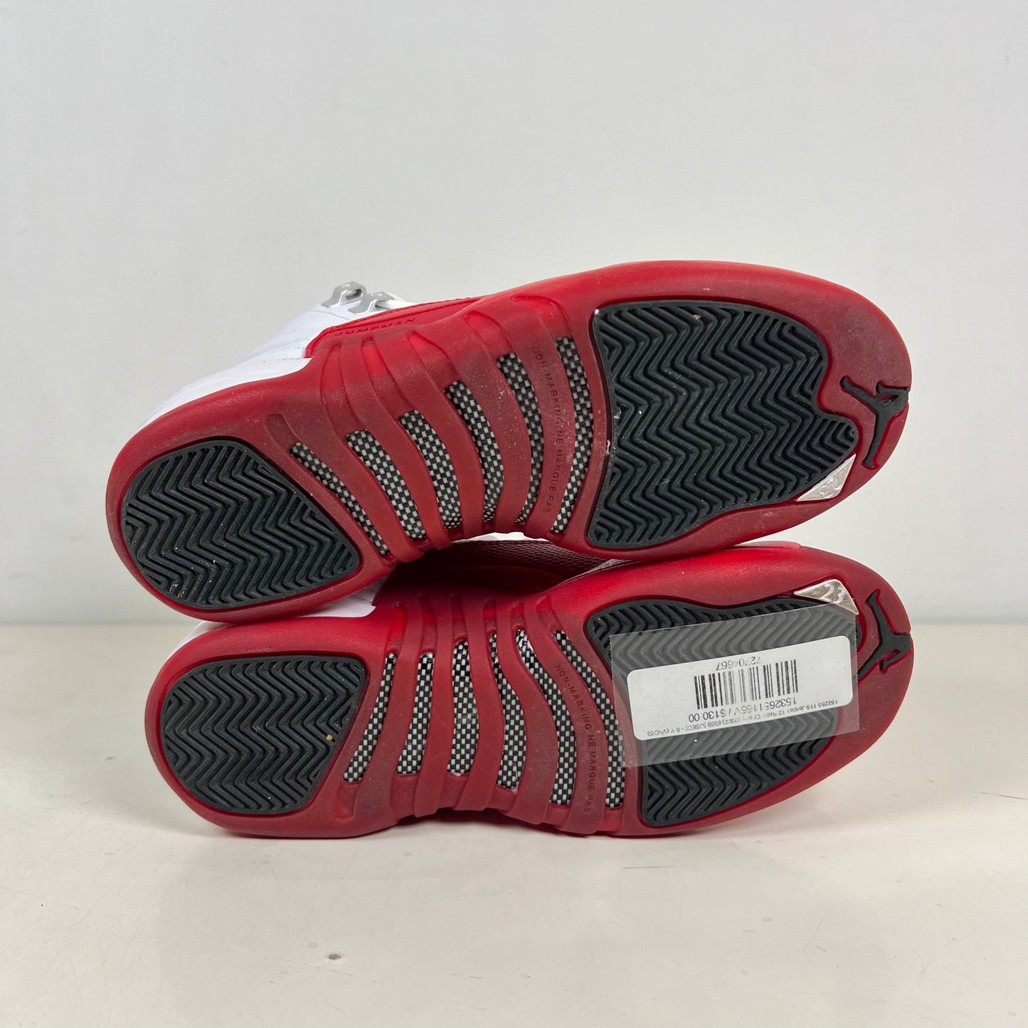 153265 116 Jordan 12 Retro Cherry (2023) (GS) [USED] - 6 Y (VNDS)