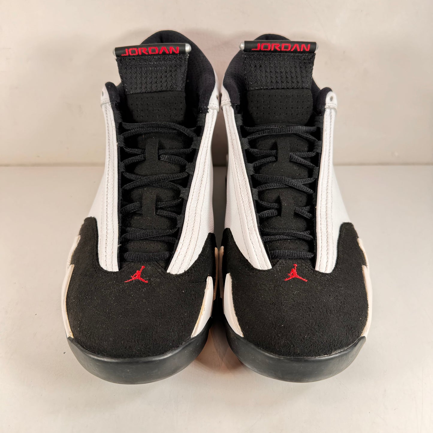 487471 102 Jordan 14 Retro Negro Dedo del pie (2014)