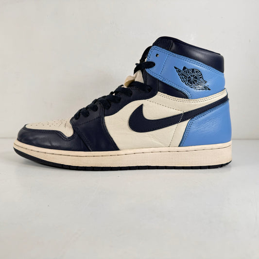 555088 140 Jordan 1 Obsidian UNC [USED] - 12 M (Used) (Replace Box)