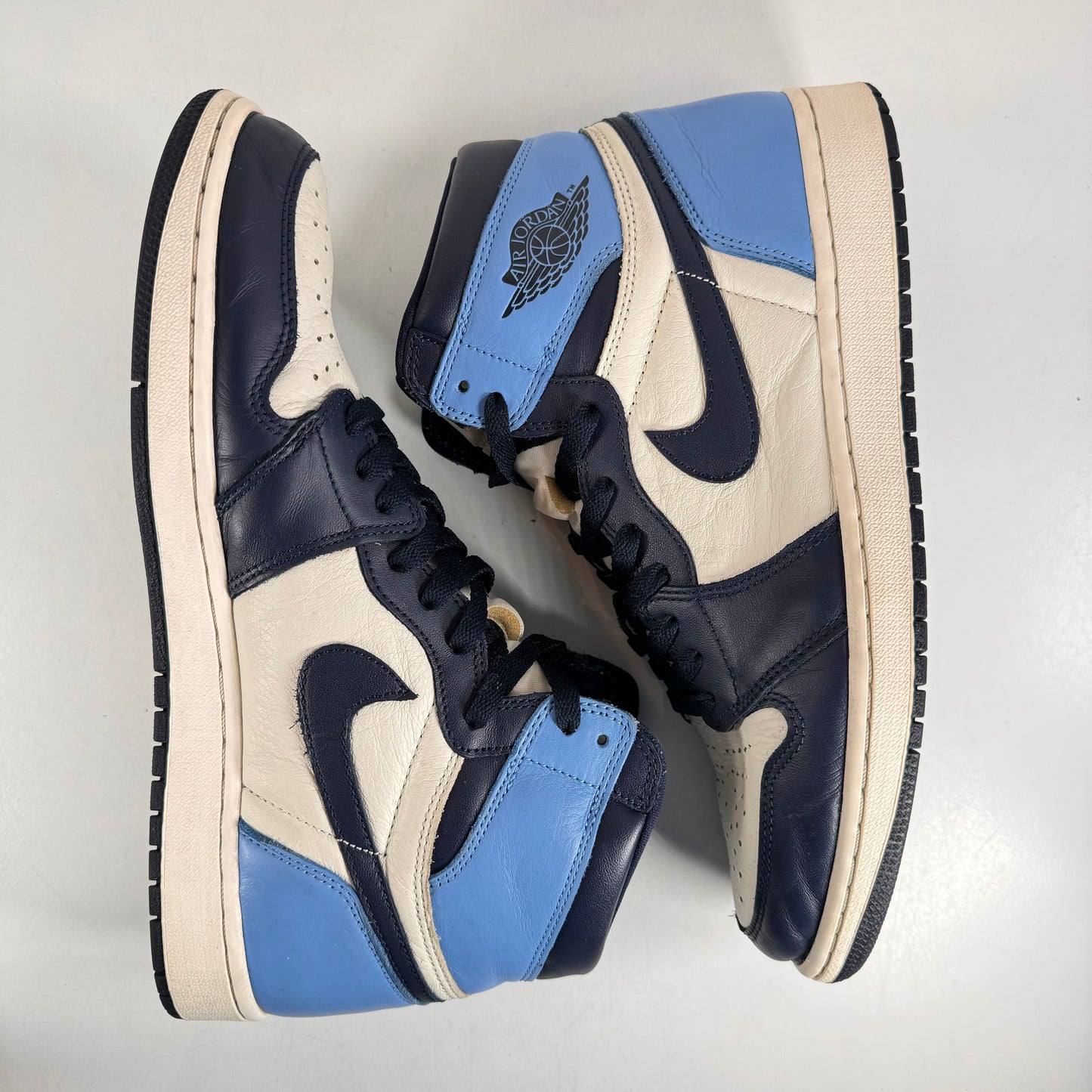 555088 140 Jordan 1 Obsidian UNC [USED] - 12 M (Used) (Replace Box)