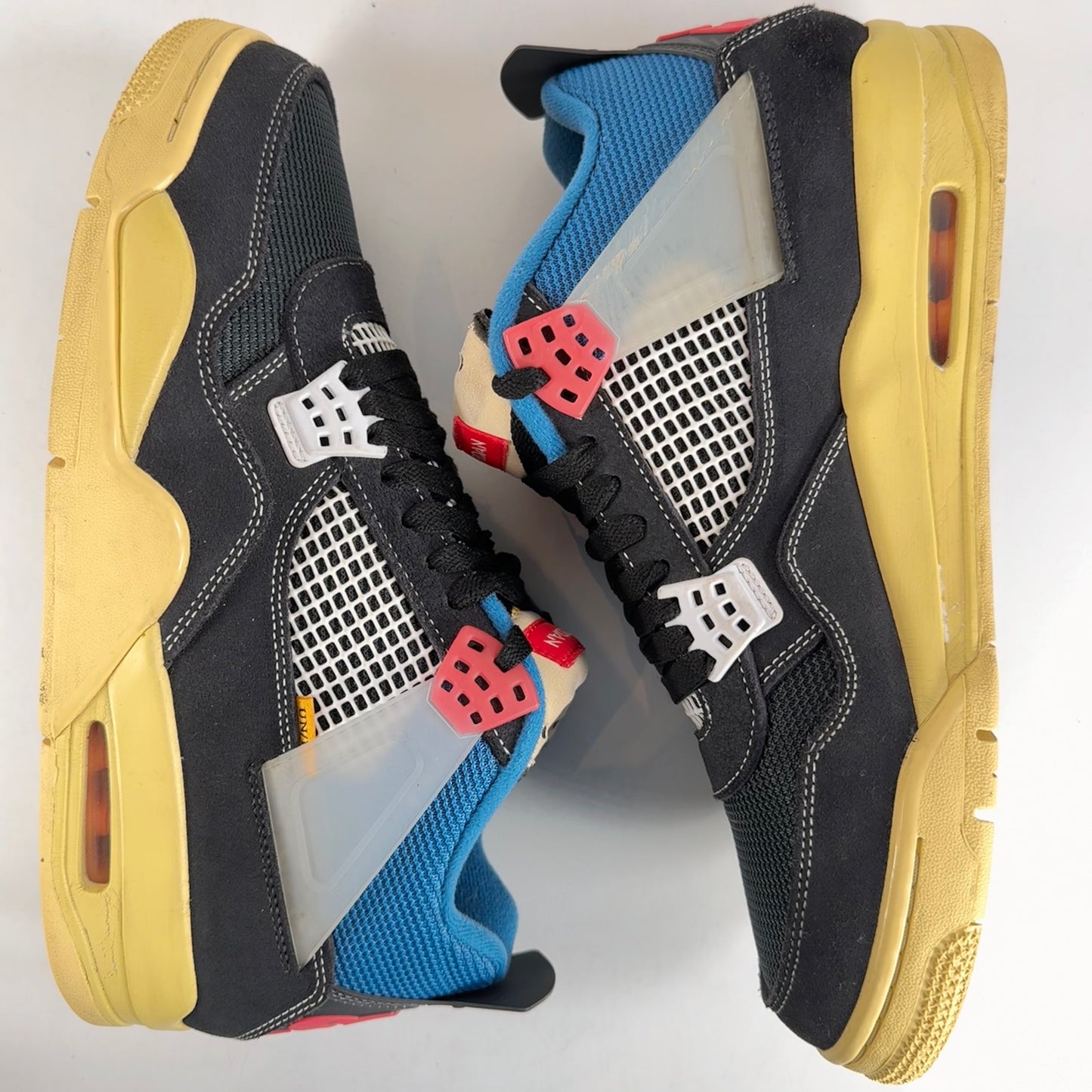DC9533 001 Jordan 4 Retro Union Off Noir [USED] - 11 M (Used) (Replace Box)