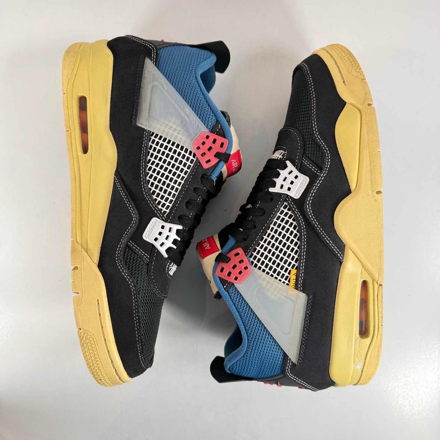 DC9533 001 Jordan 4 Retro Union Off Noir [USED] - 11 M (Used) (Replace Box)