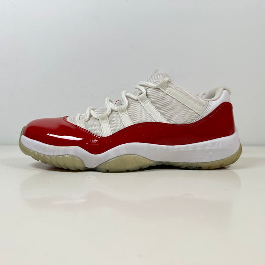 528895 102 Jordan 11 Retro Low Cherry (2016) [USED] - 11 M (Used) (No Box)