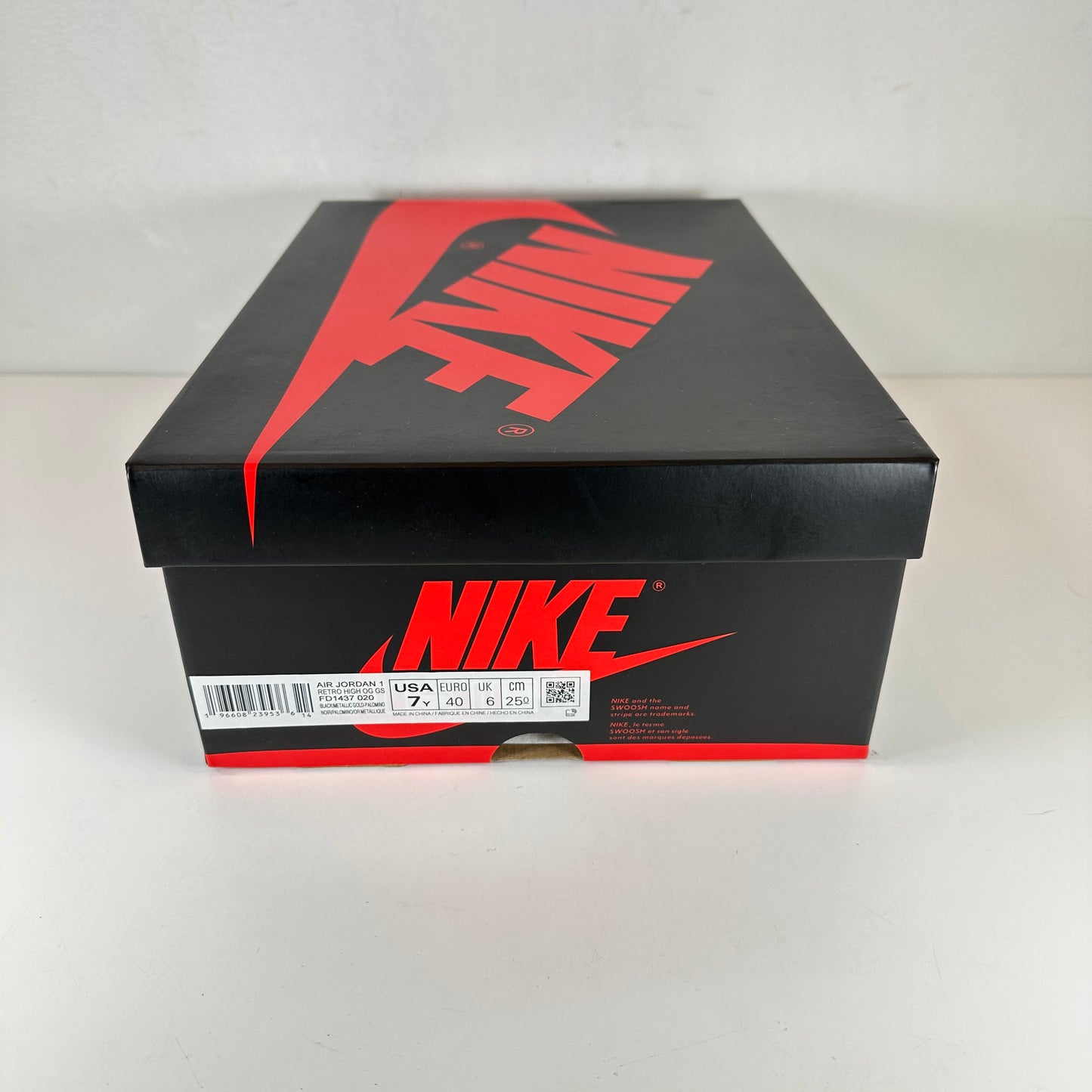 FD1437 020 Jordan 1 Retro High OG Palomino (GS) [USED] - 7 Y (Used)