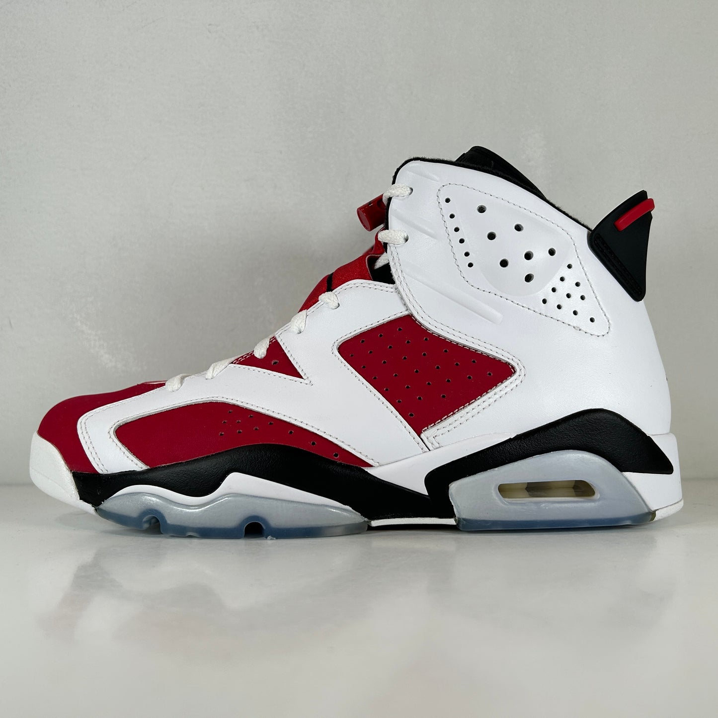384664 160 Jordan 6 Retro Carmine (2014) [CONDITIONAL] - 9.5 M (Replace Box) (Soles Yellowing)