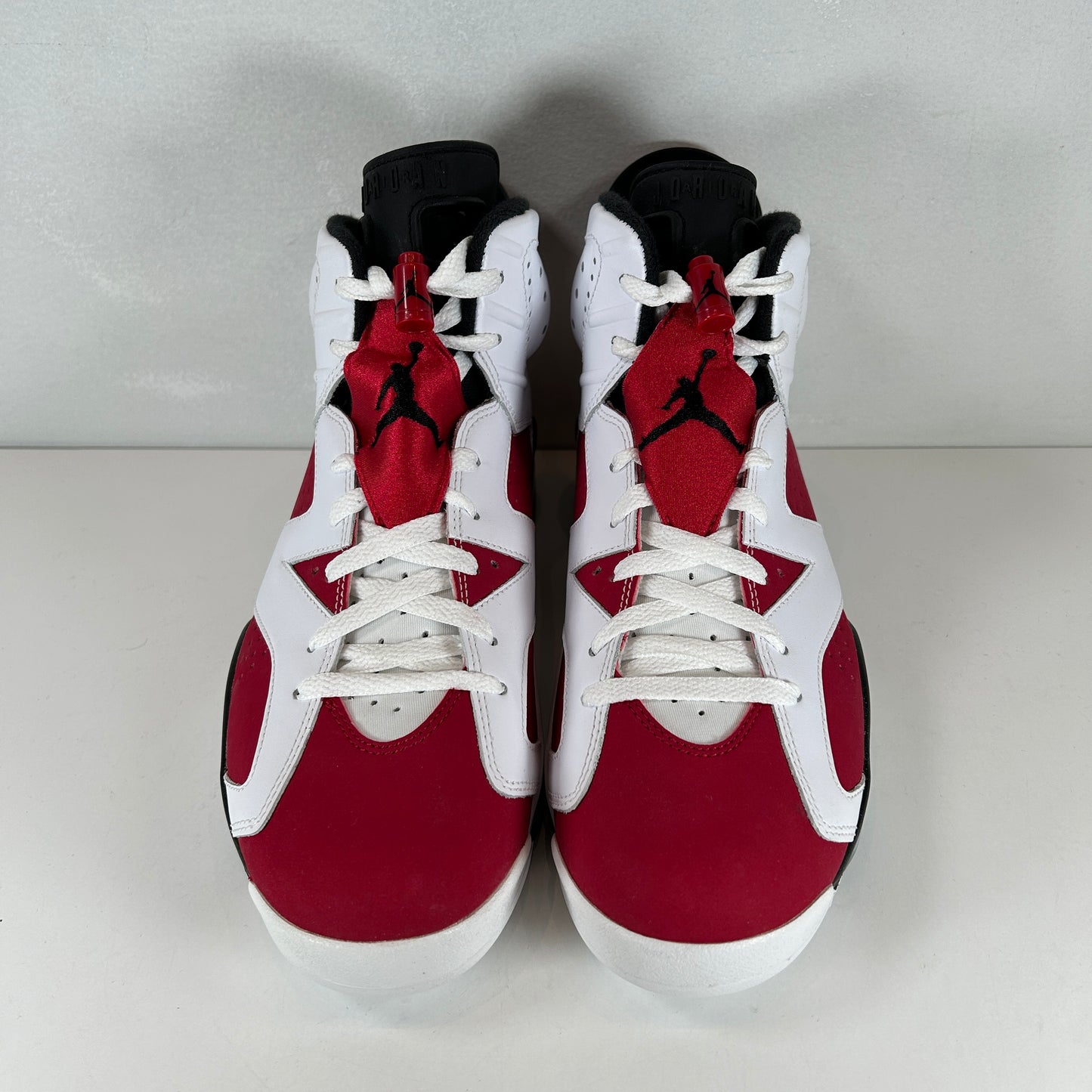 384664 160 Jordan 6 Retro Carmine (2014) [CONDITIONAL] - 9.5 M (Replace Box) (Soles Yellowing)