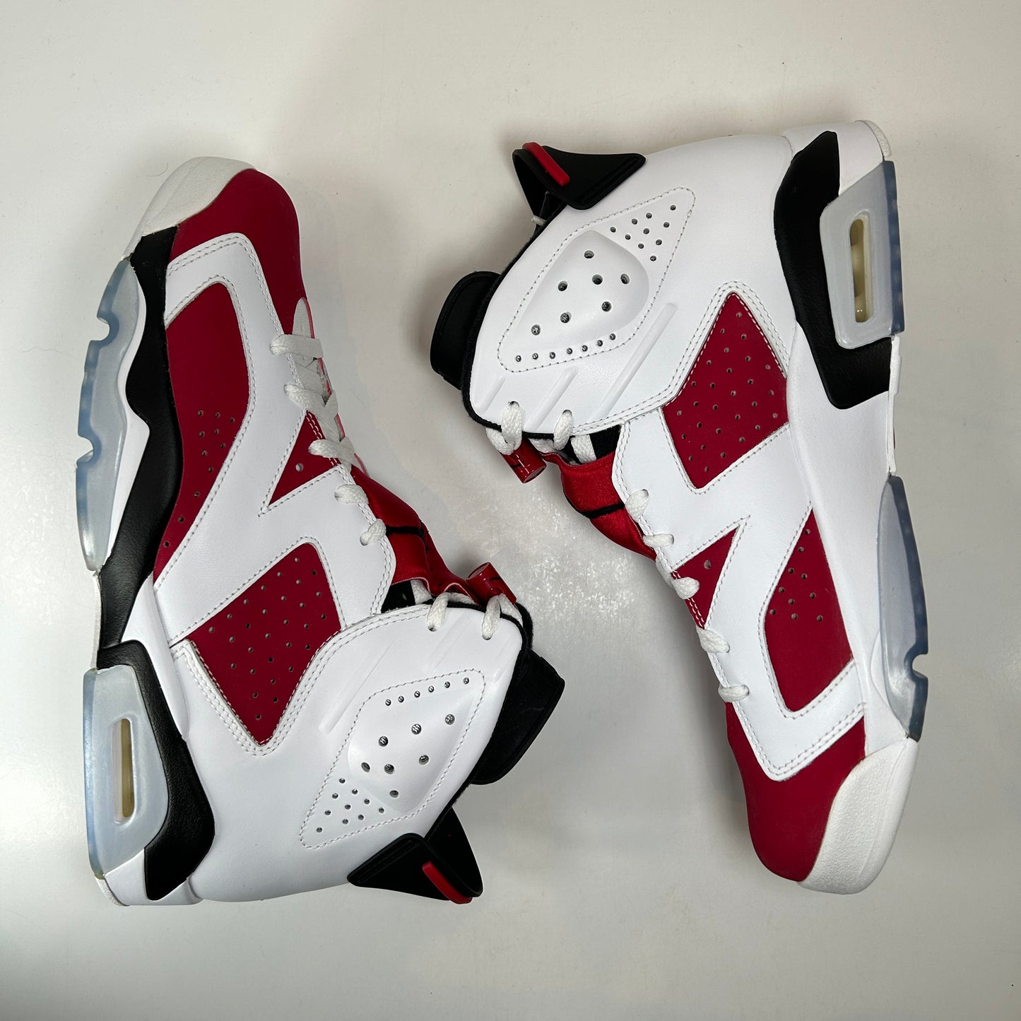 384664 160 Jordan 6 Retro Carmine (2014) [CONDITIONAL] - 9.5 M (Replace Box) (Soles Yellowing)