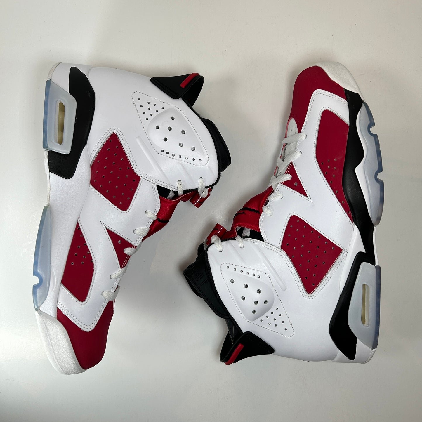 384664 160 Jordan 6 Retro Carmine (2014) [CONDITIONAL] - 9.5 M (Replace Box) (Soles Yellowing)